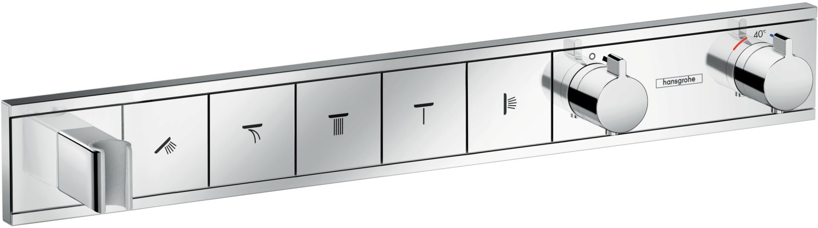 Hansgrohe RainSelect afbouwdeel 5 functies wit/chroom