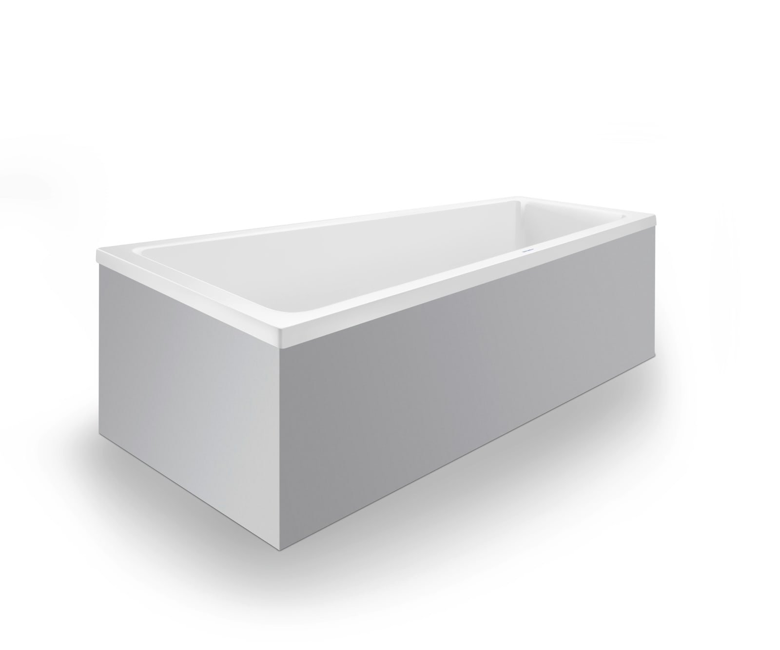 Duravit Duravit No.1 Bad  1500x800 mm Wit, Inbouw, materiaal: Sanitair acryl, trapeziumvormig, aantal rugsteunen: 1, positie afvoer: (1201044816)