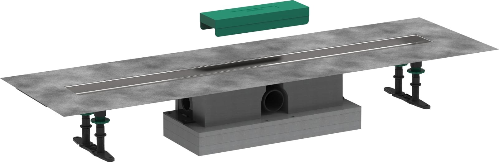 Hansgrohe uBox universal compl.set standaard installatie - 900 te betegelen