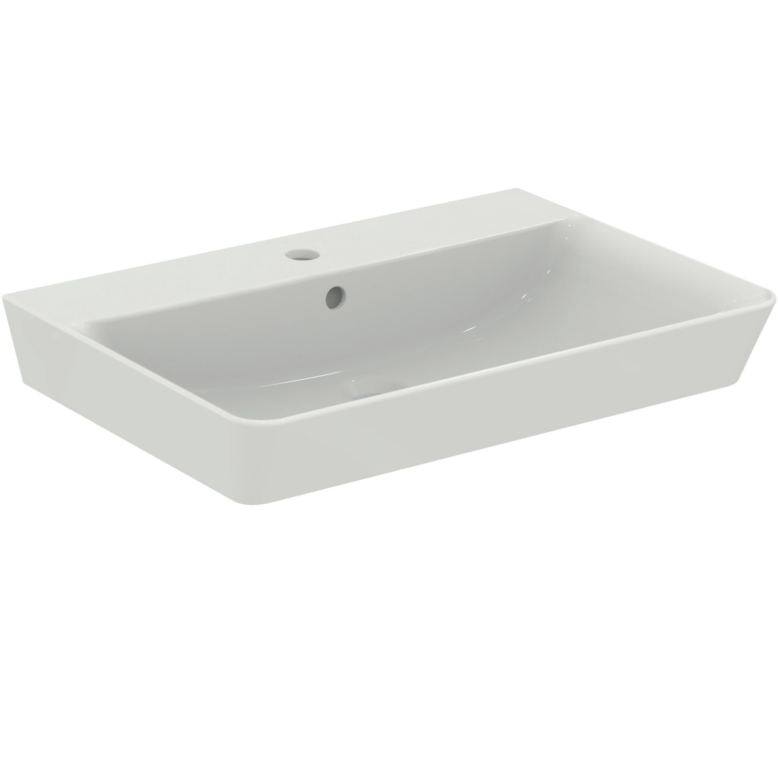 CONNECT AIR CUBE | WASTAFEL 650X460X160 MM GL WIT, 1 KG, MET OL&nbsp;| IP