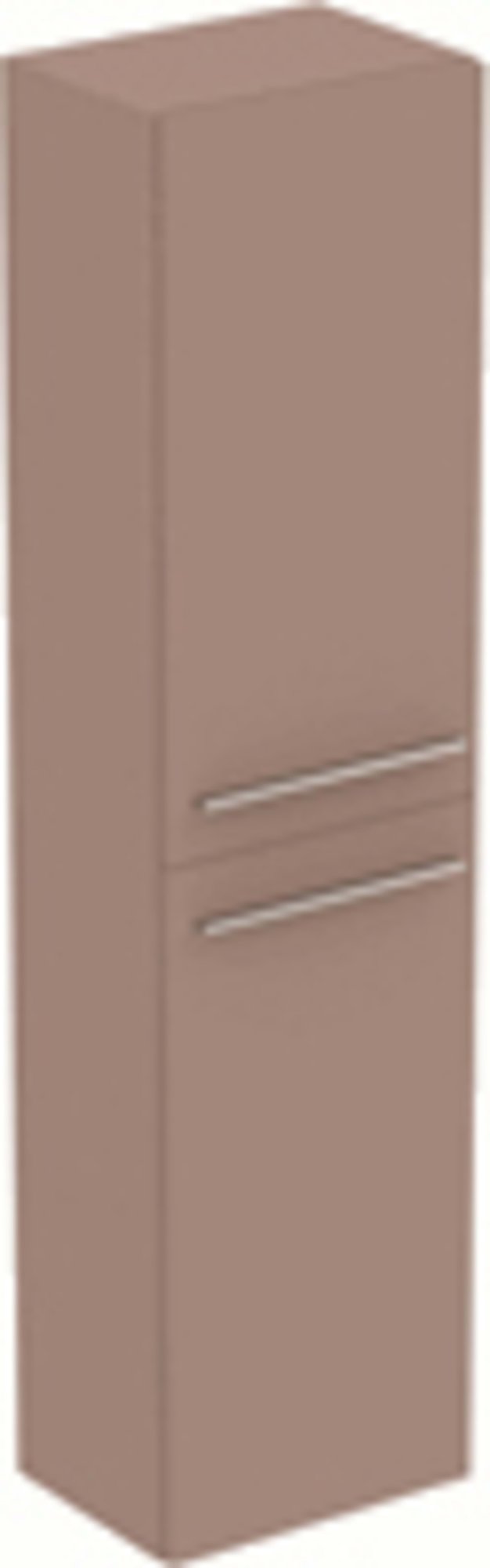 i.life a kolomkast hoog 40x30x160cm met 2 deuren mat grijs