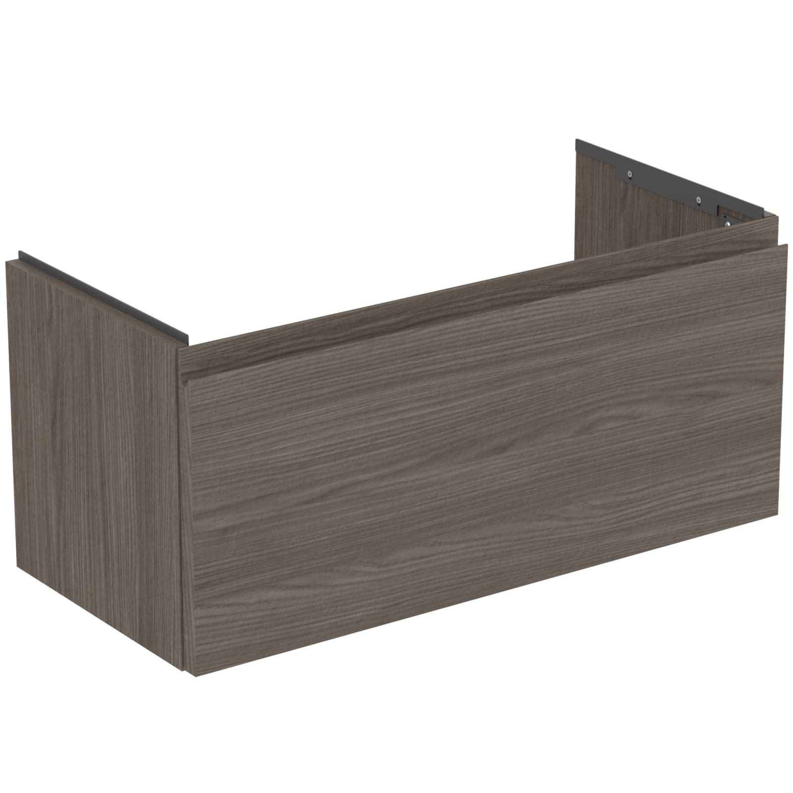 FINESSE | WASTAFELMEUBEL 800X375X370 MM DARK ELM, 1 LADE