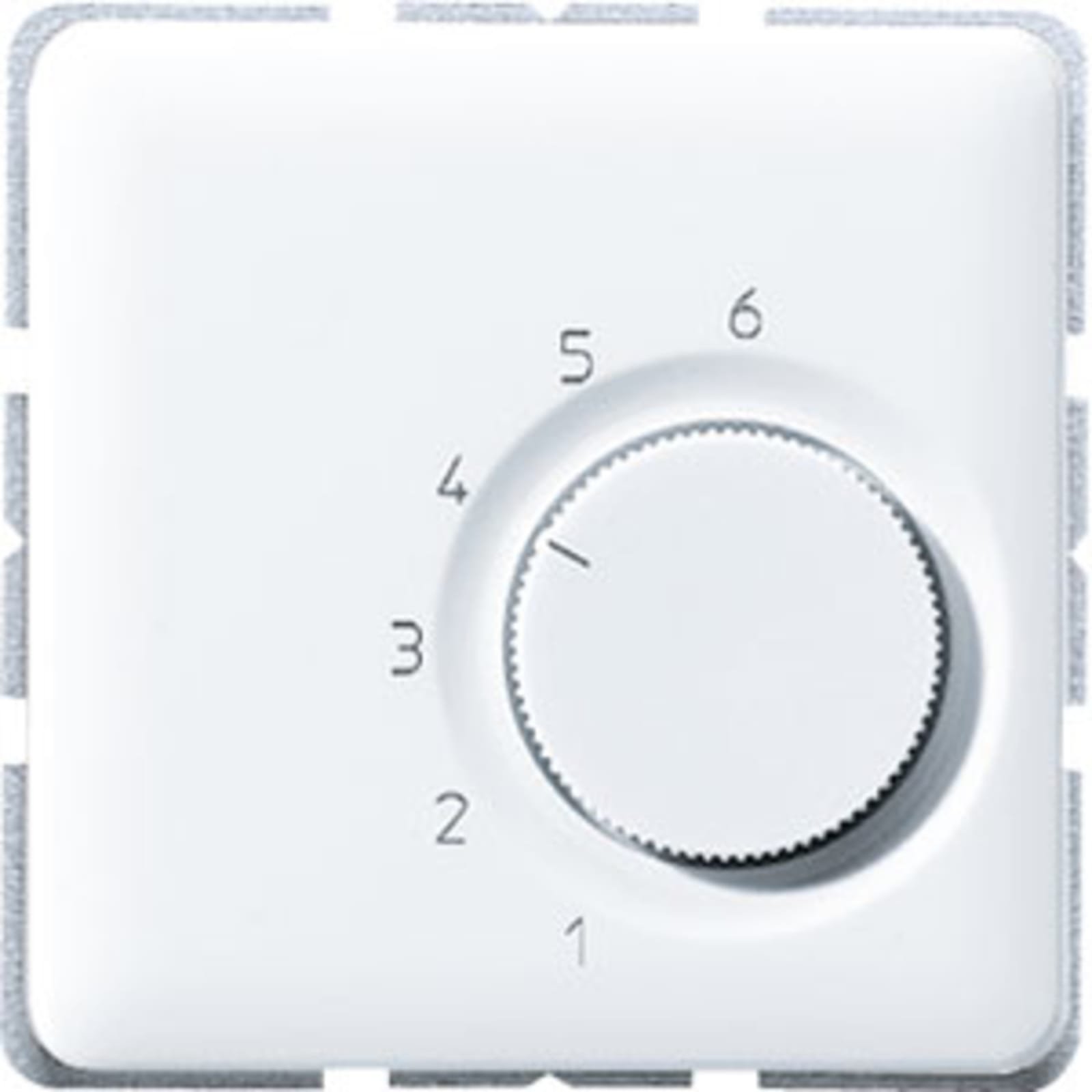 Jung klokthermostaat, 2-draads, 24vac, uitgangen verwarming: 1, hxb 68x68x (1000611223)