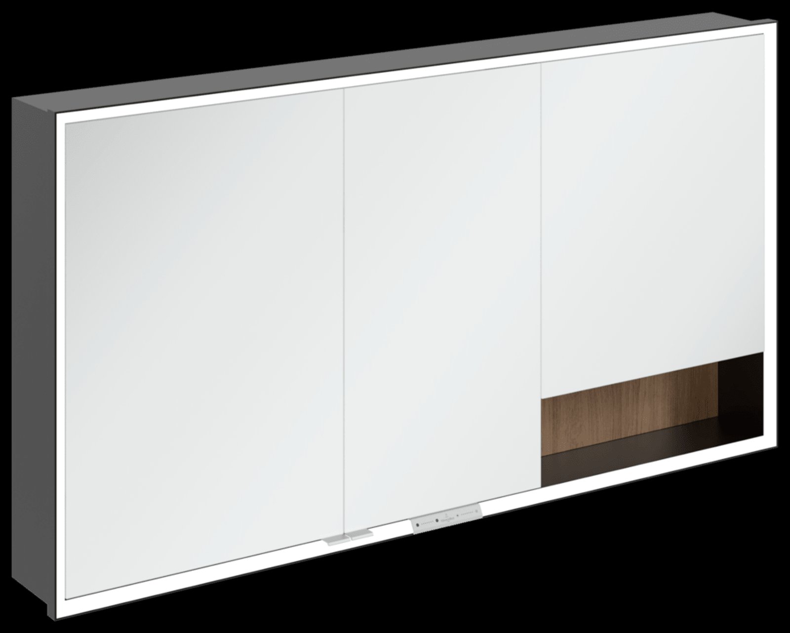 My View+ Inbouw-spiegelkast 1400x750x168mm B48214RH
