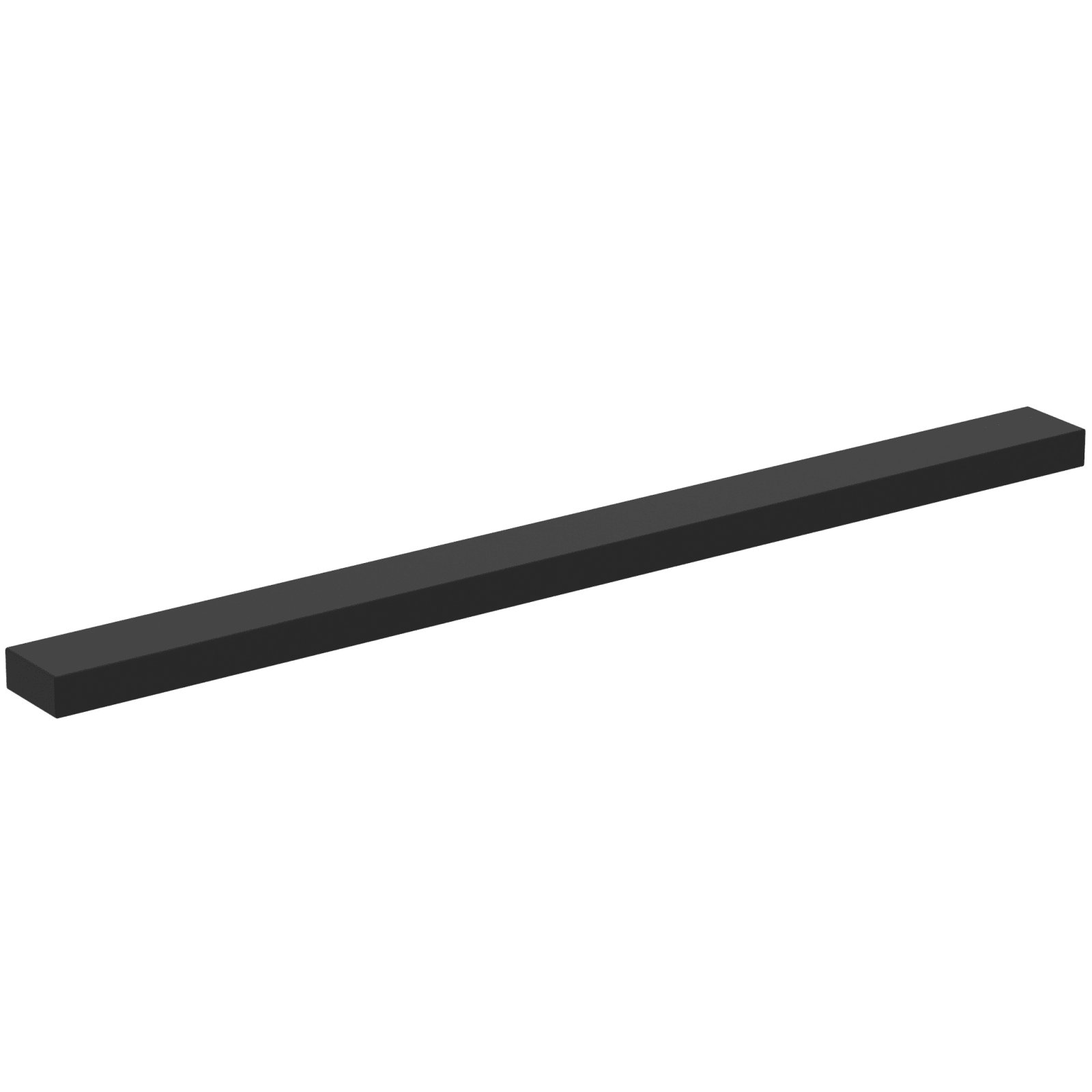 I.LIFE | GREEP VOOR DEUR 267X20X9 MM MATZWART