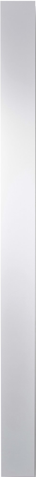 Vasco Beams Mono radiator, afgifte 795W, recht, verticaal, 2 aansluitingen, hxlxd 2200x150x100mm, blauw 601