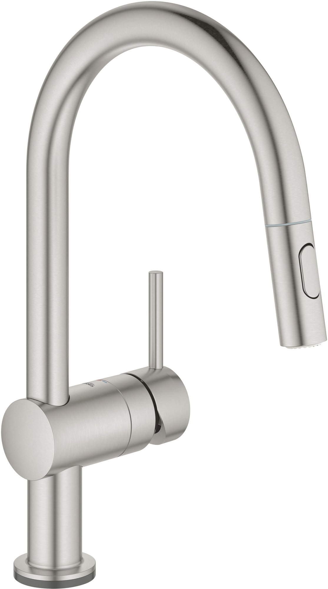 Grohe Minta Touch elektronische keukenmengkraan C-uitloop Met uittrekbare handdouche (1200123953)