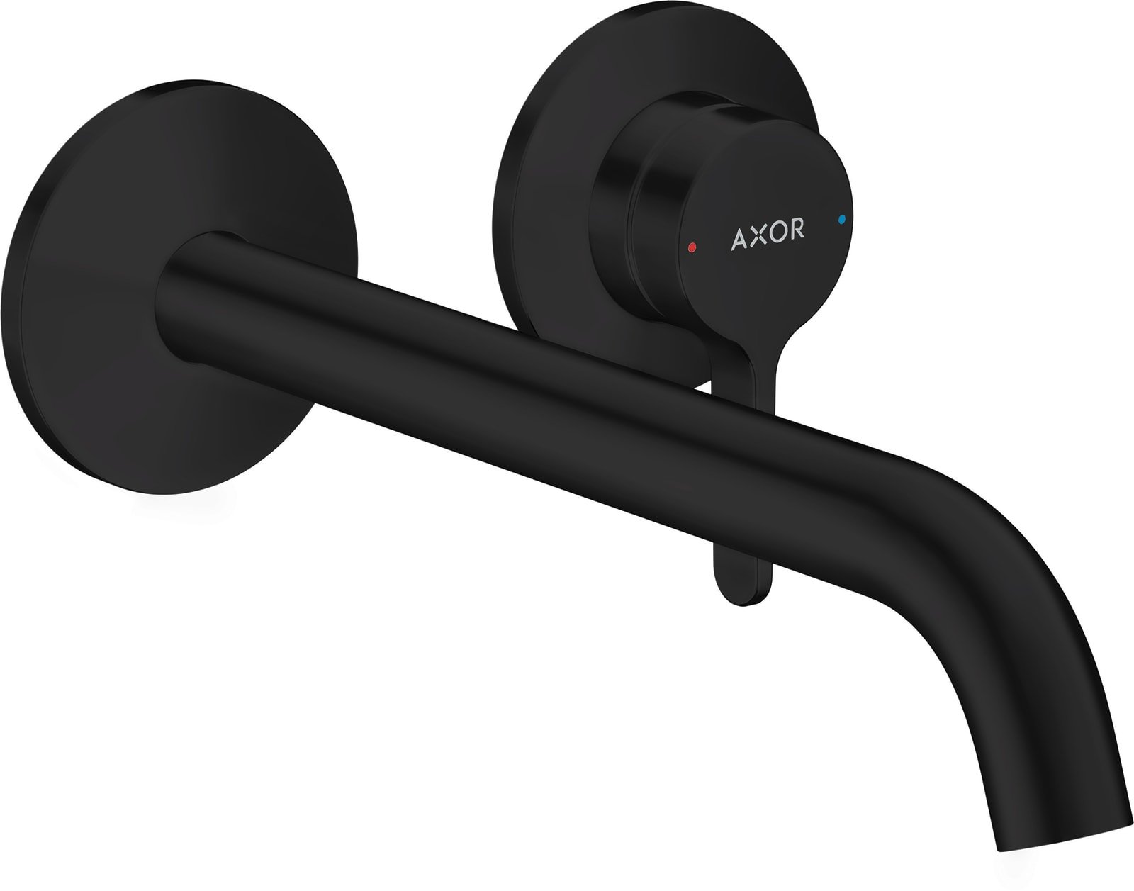 Hansgrohe Axor One ééngreeps inbouw wastafelmengkraan wand, uitloop 225 mm