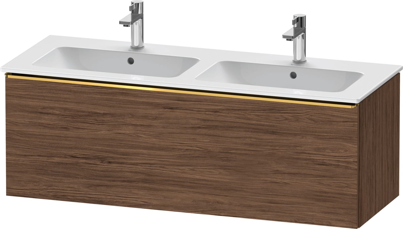 DURAVIT D-Neo Wastafelonderbouw hangend Noten donker Mat (1200896273)