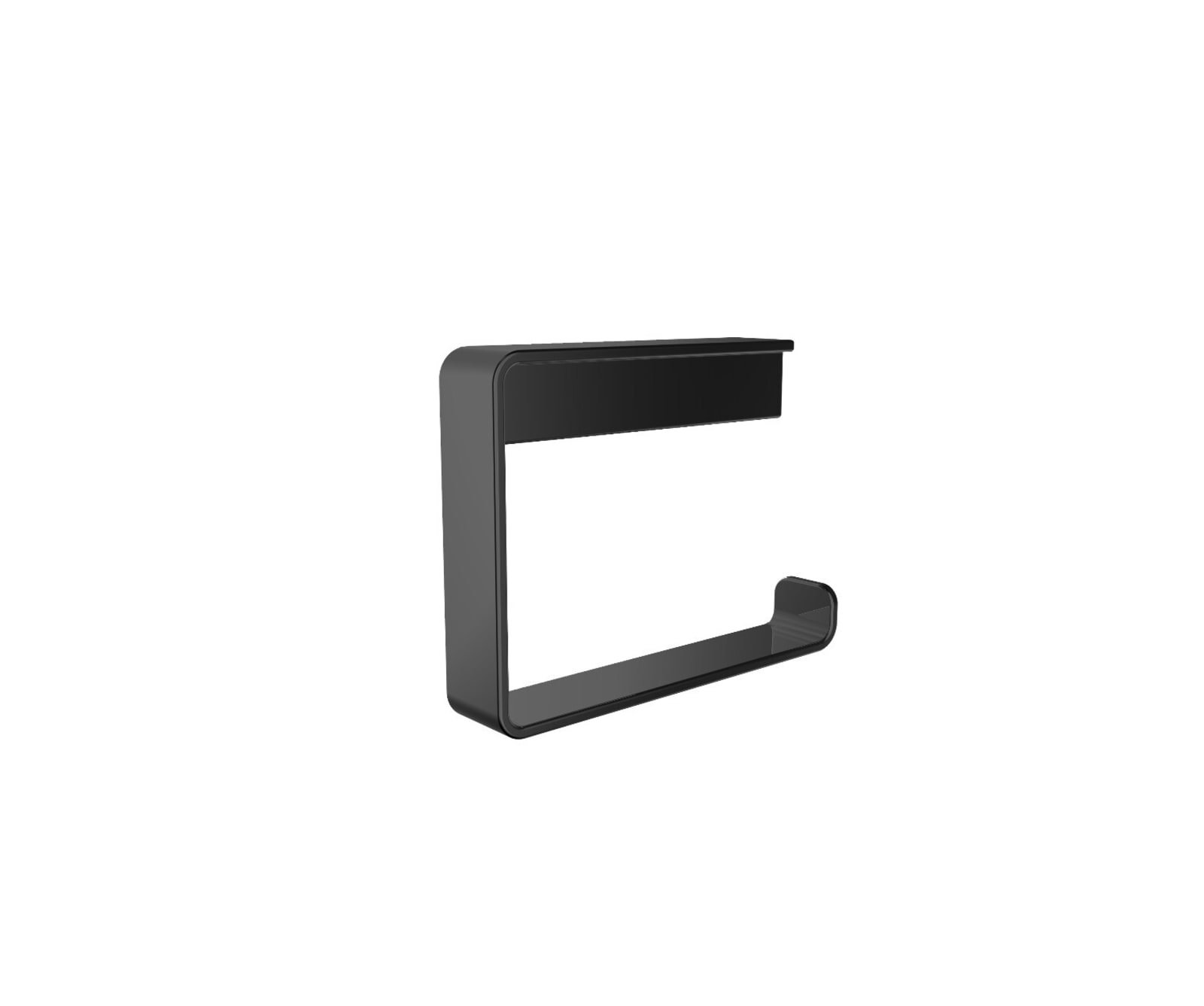 Emco Loft toiletrolhouder zonder klep, zwart