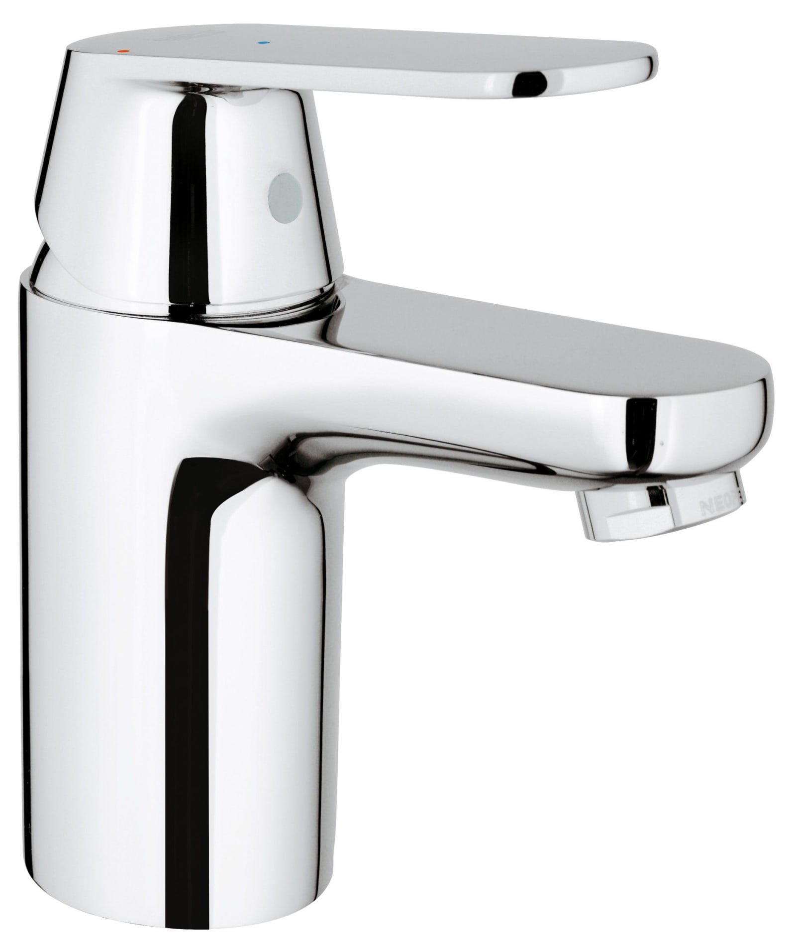 Grohe Eurosmart Cosmopolitan, Wastafelmengkraan, S-size, ES, eengreeps, 1-gats, 148mm hoogte, glad, 92mm uitloop, vast, chroom thumbnail 3