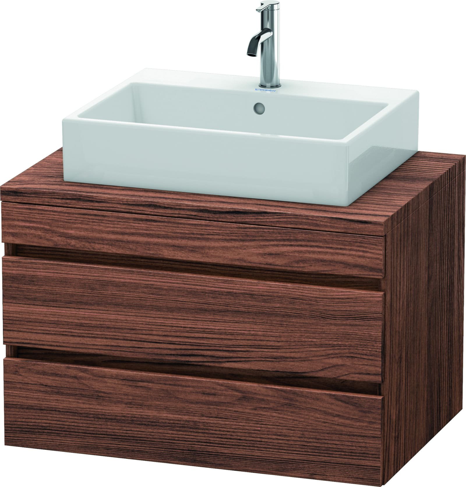 Duravit Wastafelonderbouw DuraStyle 548 x 800x 512 Noten donker