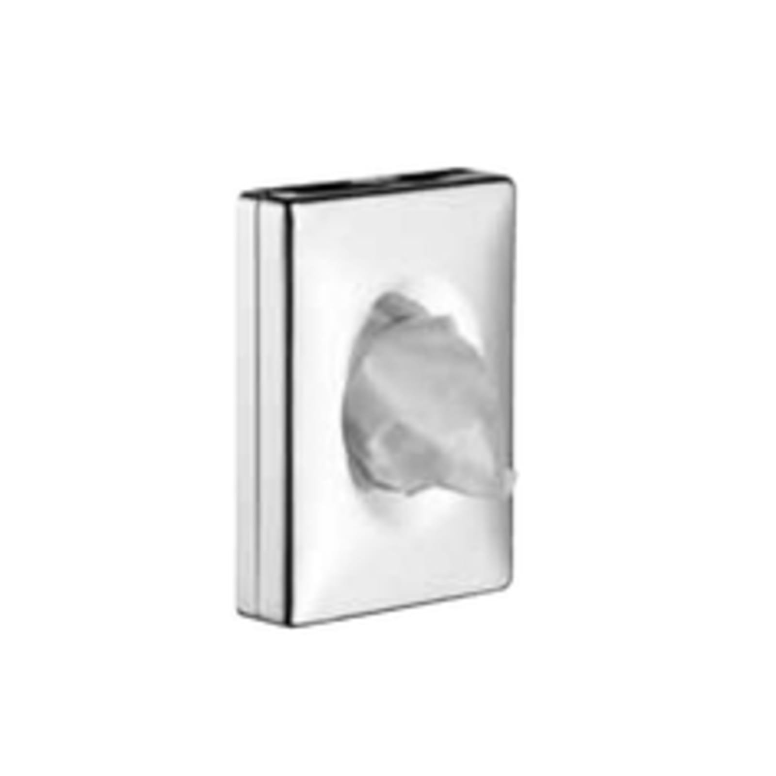 Emco System 2, papierhouder, geschikt voor papieren handdoeken/tissues (droog), hxbxd 139x95x30mm, chroom