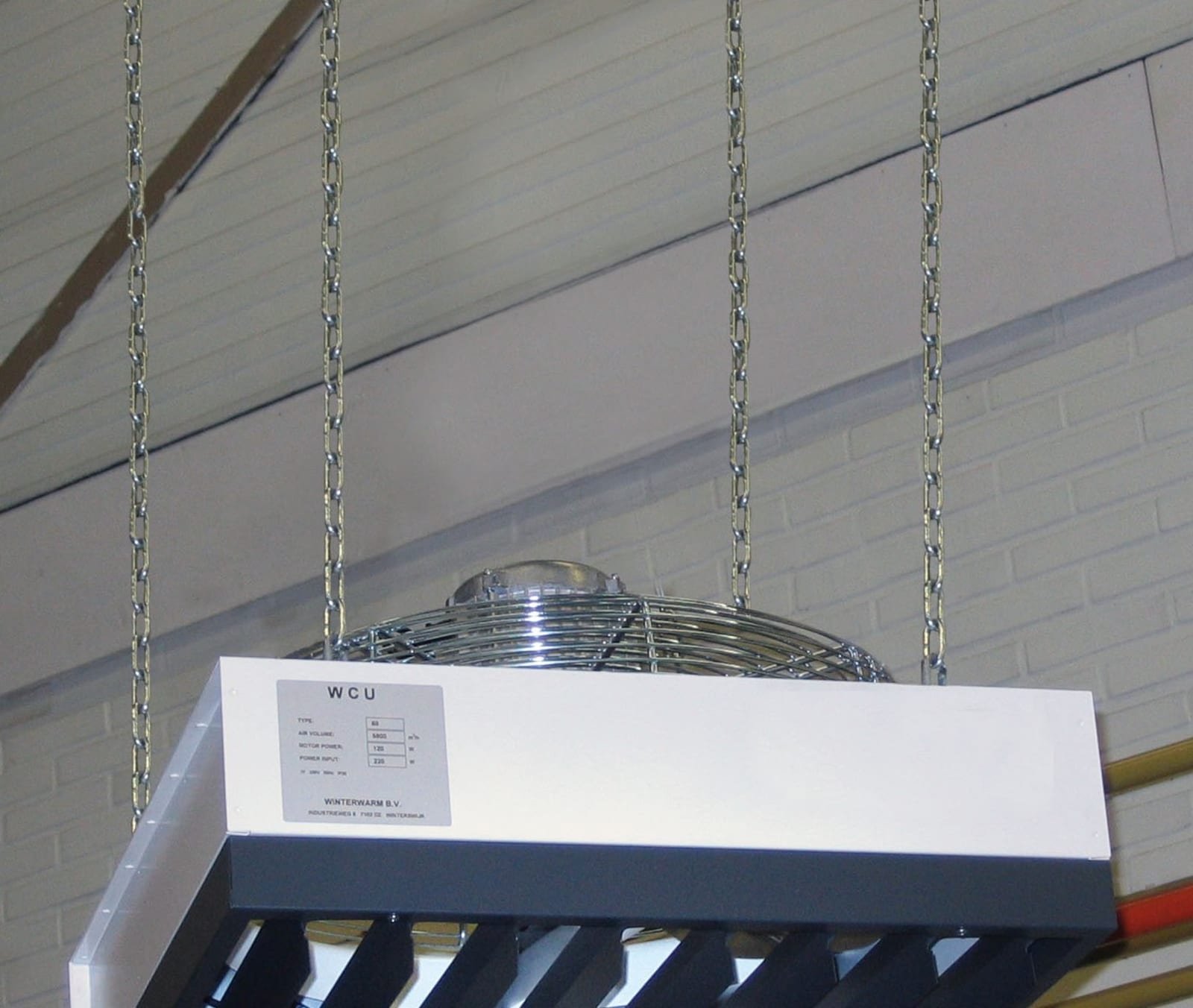 Winterwarm WCU ophangset, 4x kettingen lengte 145cm, inclusief ophanghaken