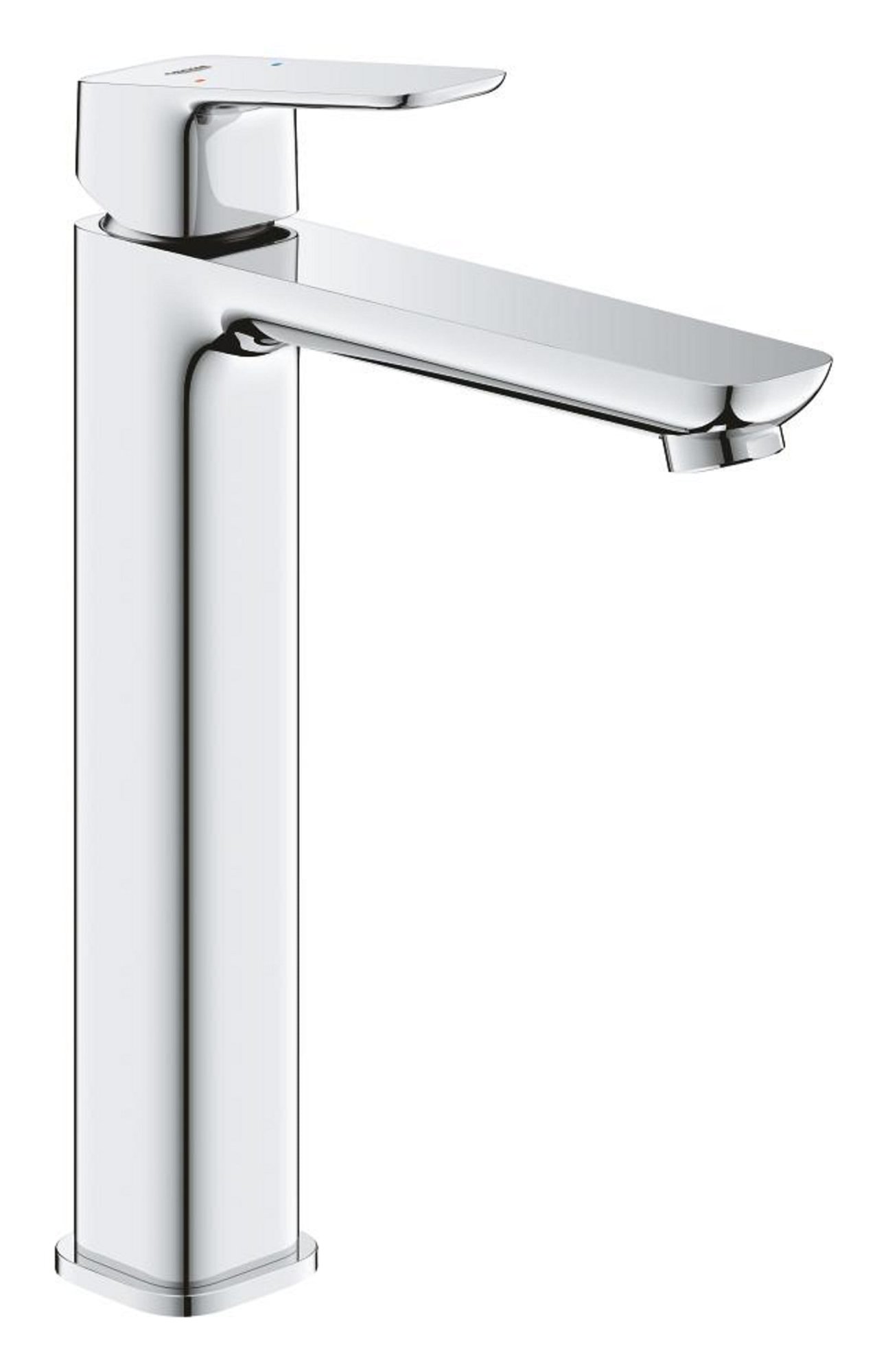 Grohe Cubeo XL-Size Wastafelmengkraan Smooth Body, chroom