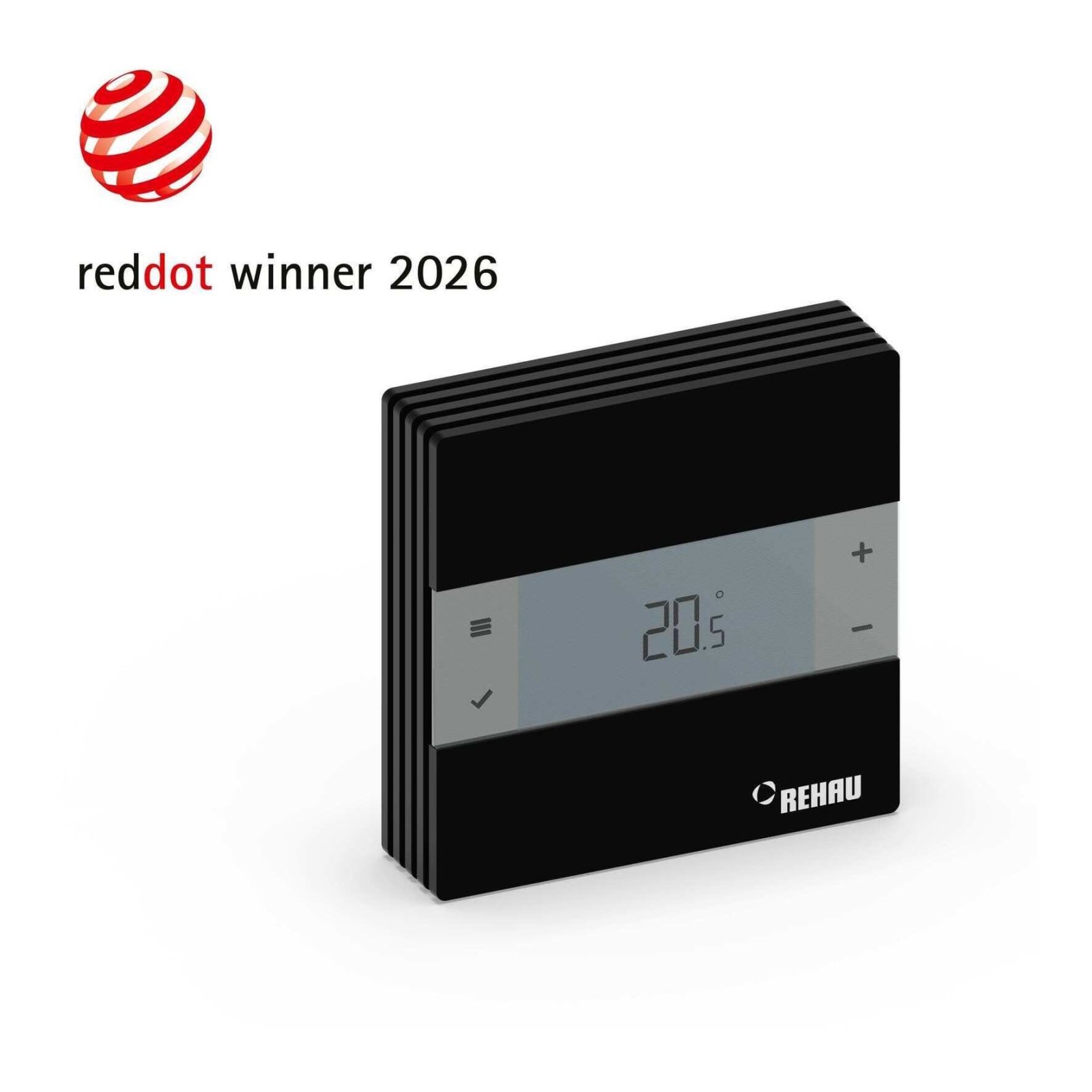 RAUTHERM Ruimtethermostaat NEA HCT 24 V, zwart