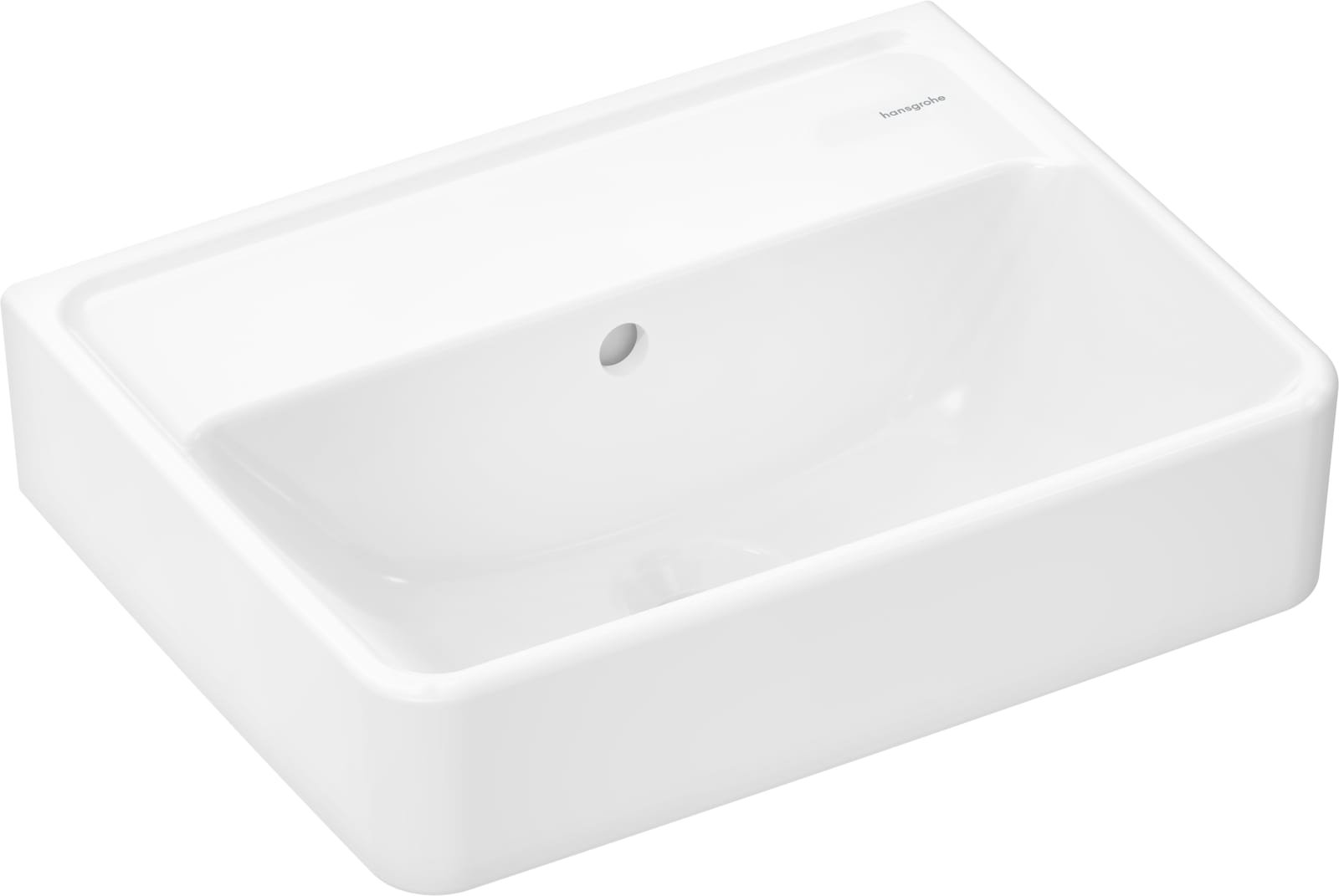 Hansgrohe Xanuia Q Fontein 450/340 zonder kraangat met overloop, wit