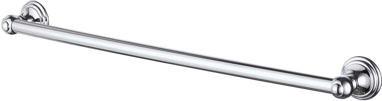 Haceka Allure enkele handdoekhouder chroom 62cm