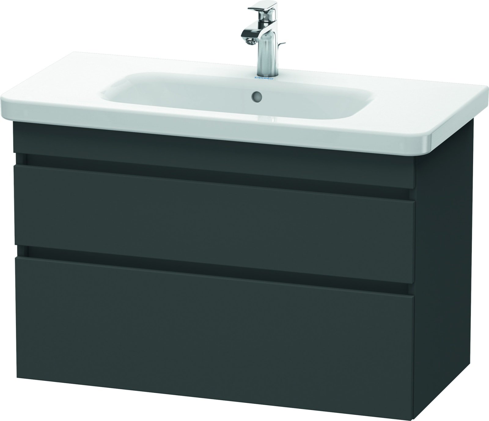 Duravit Wastafelonderbouw DuraStyle#232010 448 x 930x 610 Grafiet mat