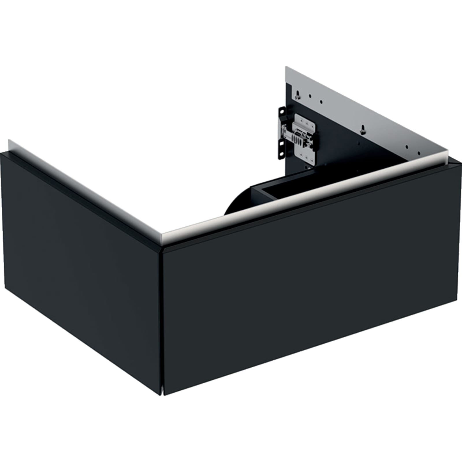 Geberit One onderk 1 lade 60cm zwart mat
