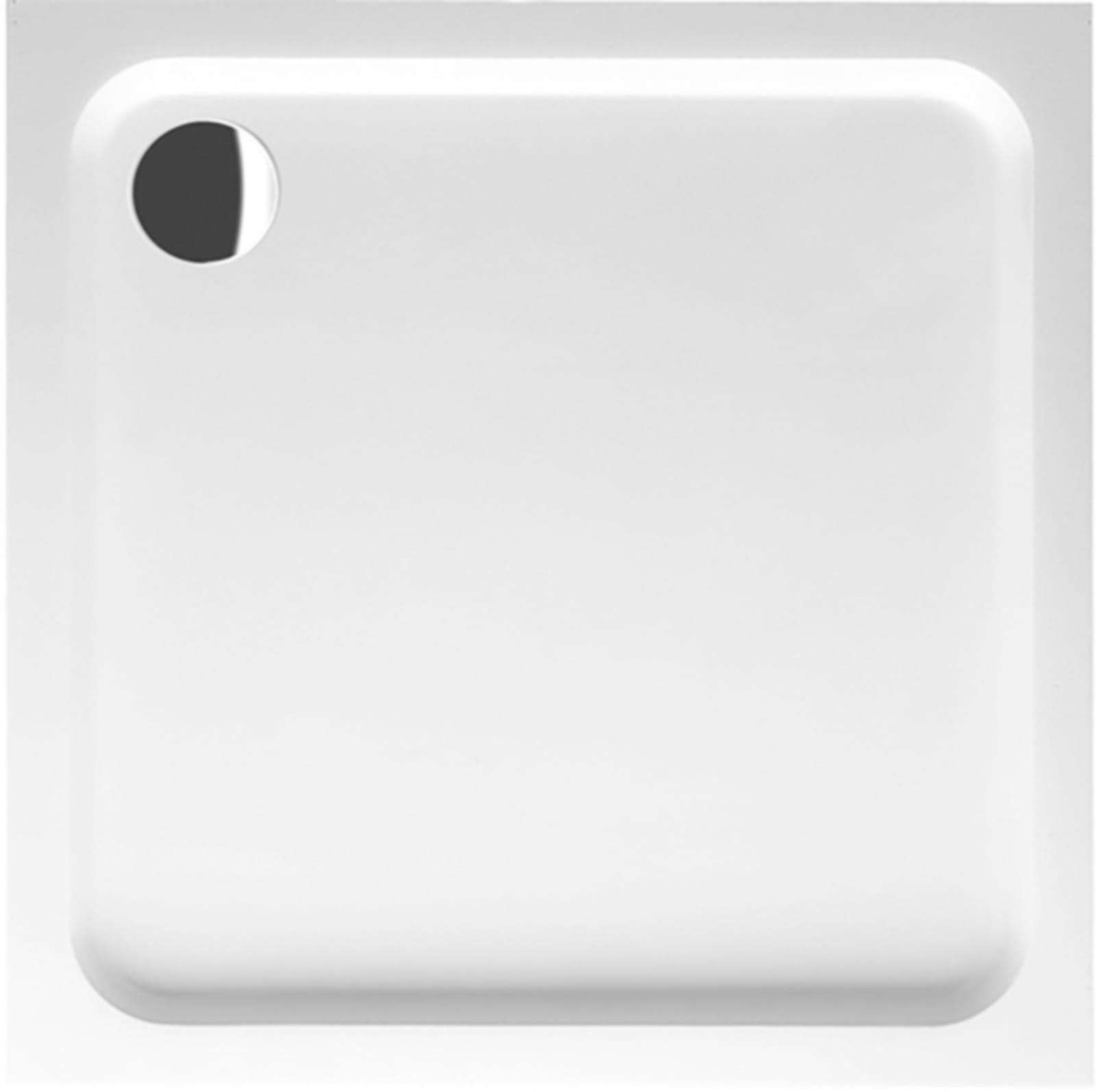Villeroy & Boch, O.novo douchebak, acryl vierkant, 900x900mm diepte 60mm afvoer 90mm, wit