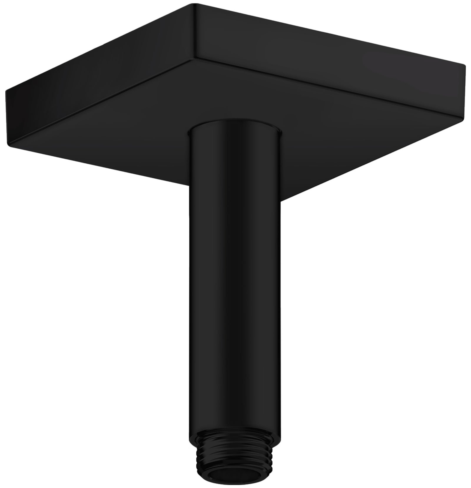 Hansgrohe Axor plafondbevestiging Square 100mm, mat zwart