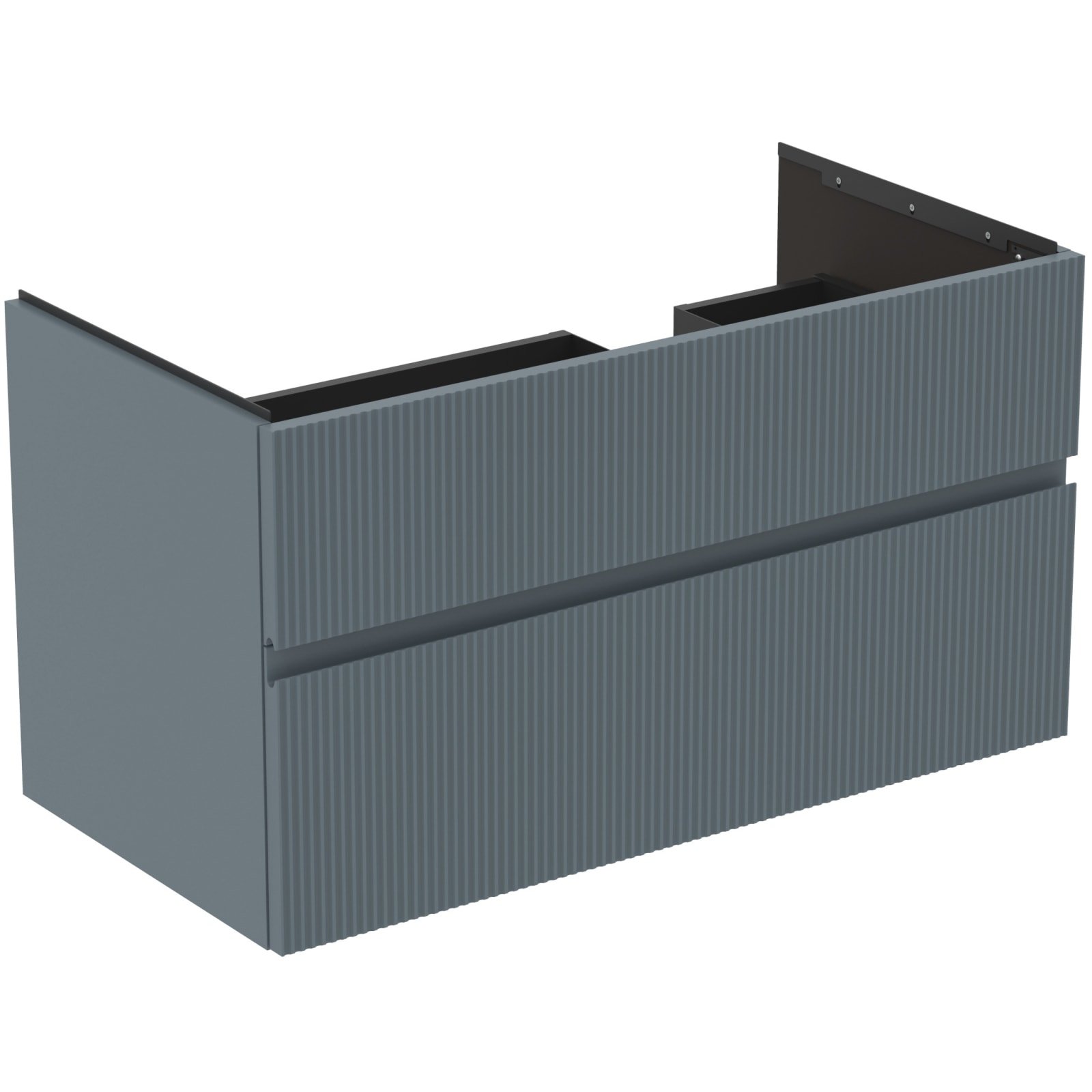 FINESSE | WASTAFELMEUBEL 1000X505X550 MM MATT ASHBLUE, 2 L (RECHTS)
