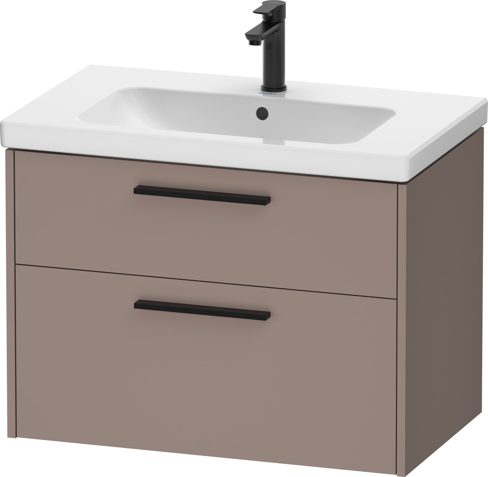 D-Code Wastafelonderbouw hangend Basalt Mat (1200896575)