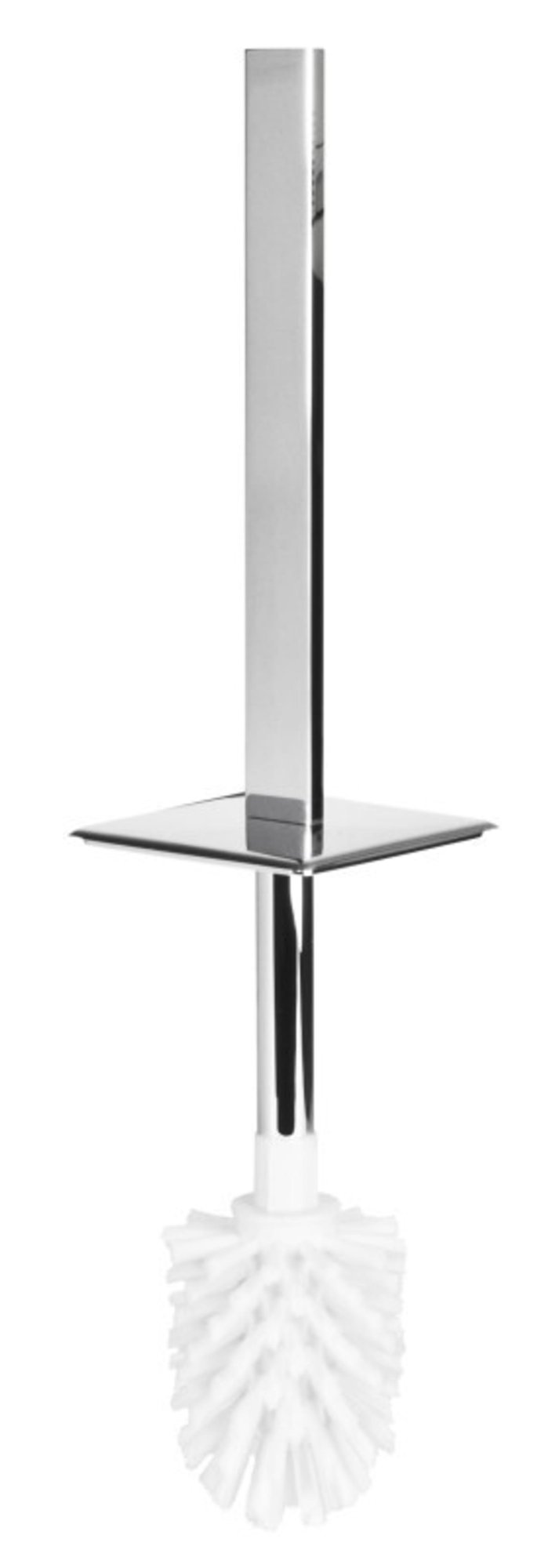 Emco Loft borstelkop wit, borstelsteel met deksel voor 0580 001 00, chroom