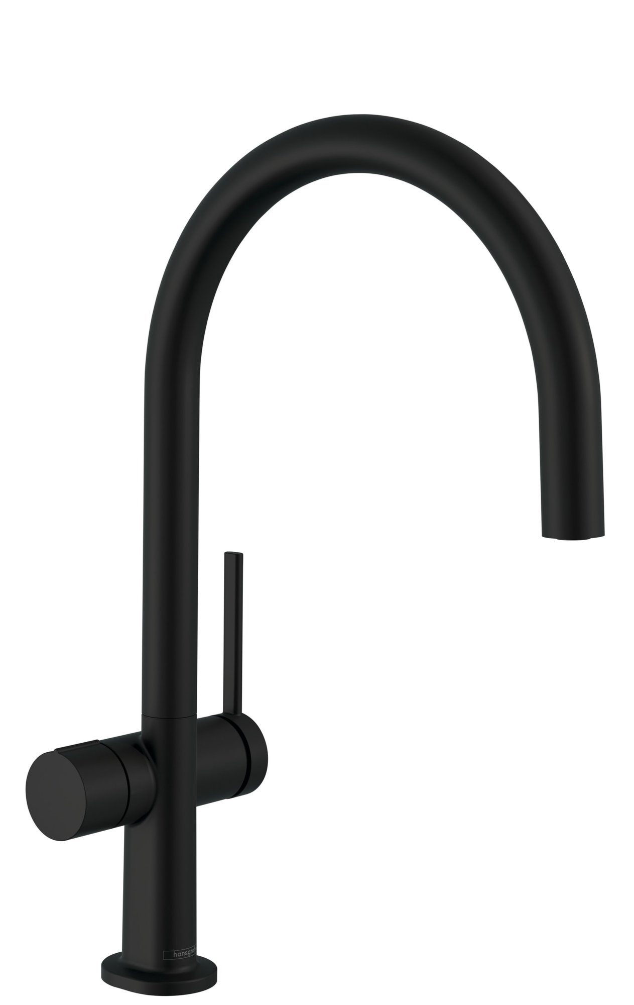 Hansgrohe 1-gat keukenmengkraan 220, hoekstopkraan vaatwasmachine, 1jet, mat zwart