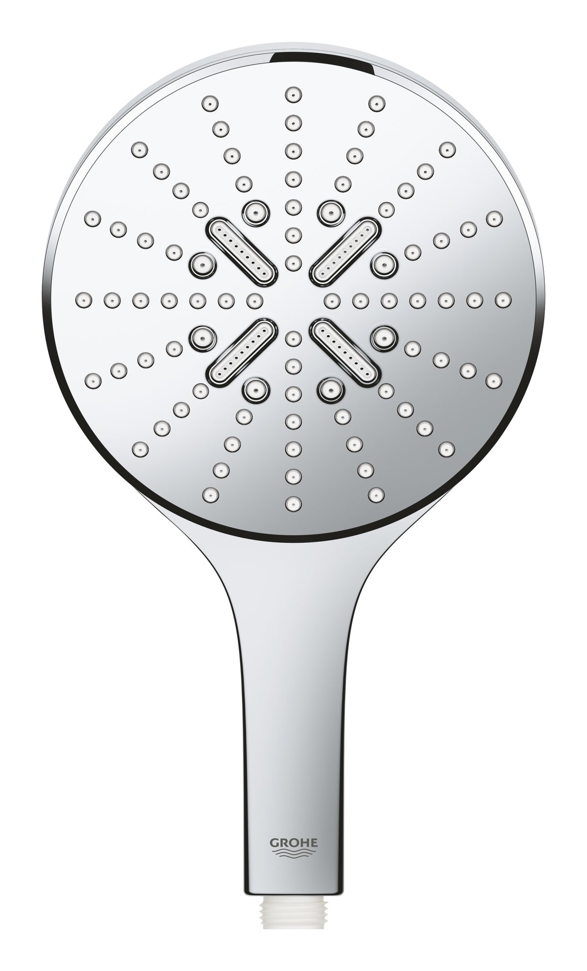 Grohe Rainshower SmartActive handdouche 150mm, 8.5l/min, 3 straalsoorten, antikalksysteem, doucheslang, kunststof, chroom