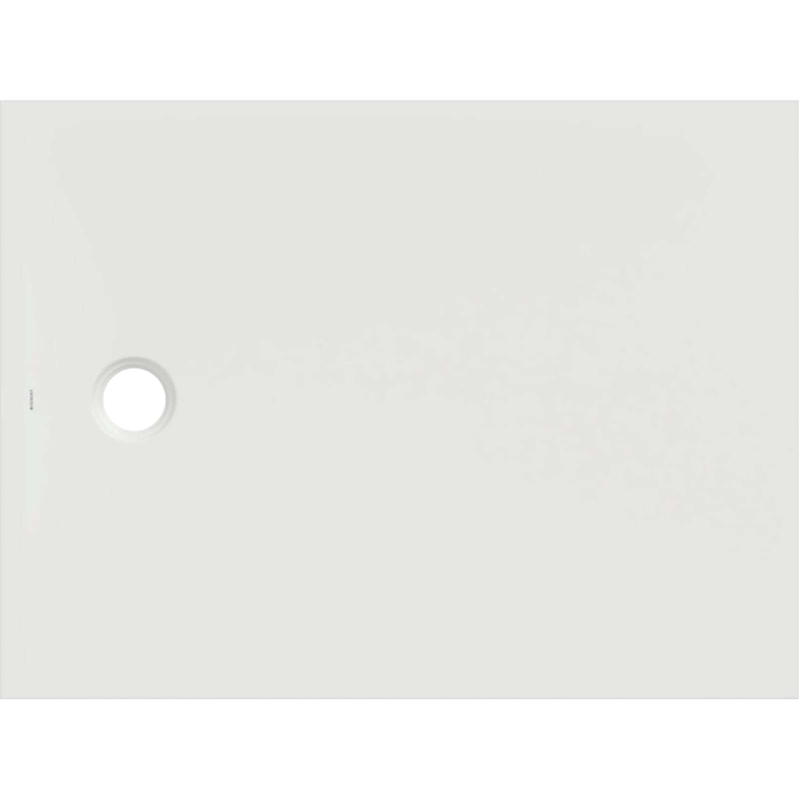 Geberit CleanFloor30 douchevloer wit: 120x90cm,