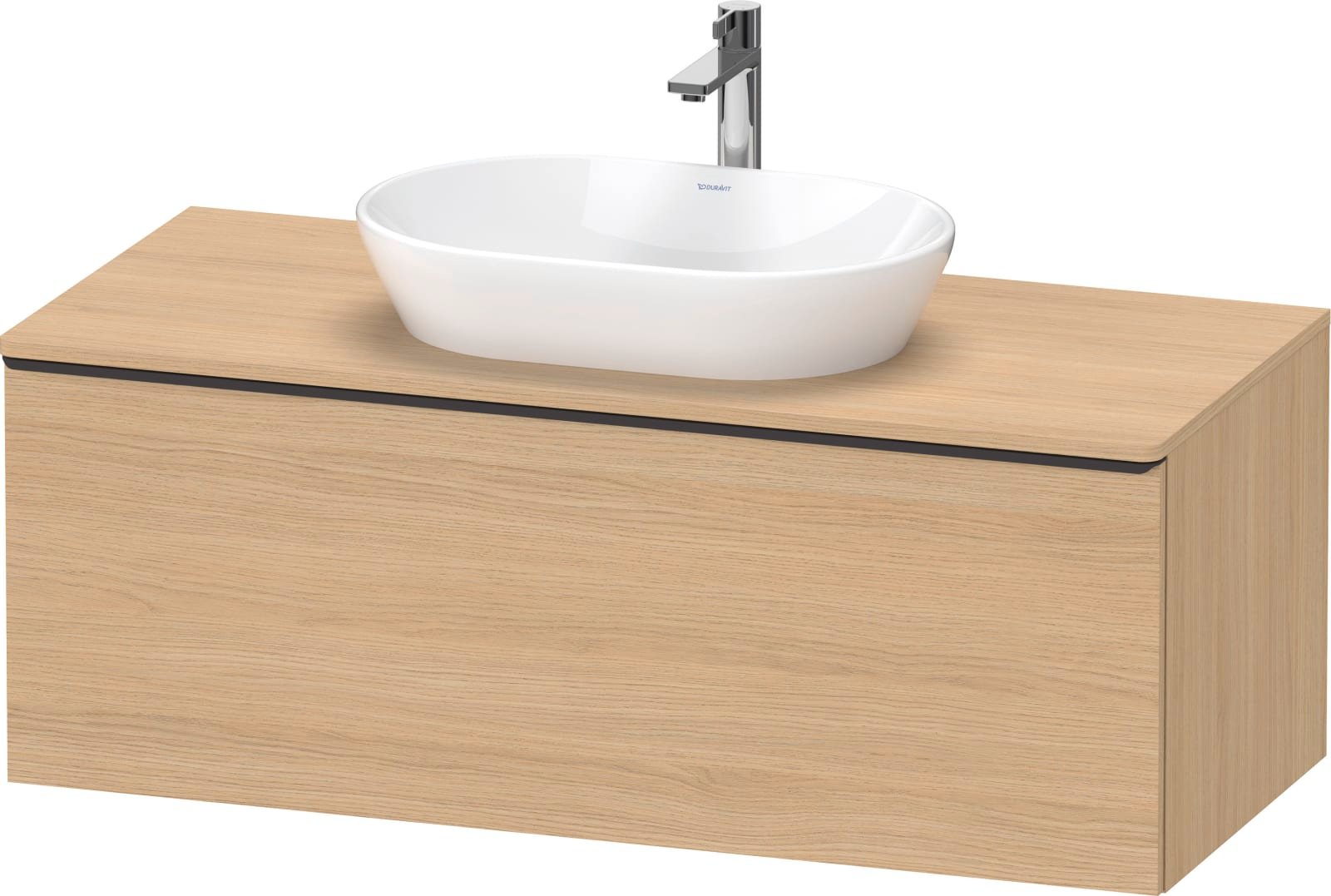 D-Neo Console wastafelonderbouw hangend Natuur eiken Mat (1200897347)