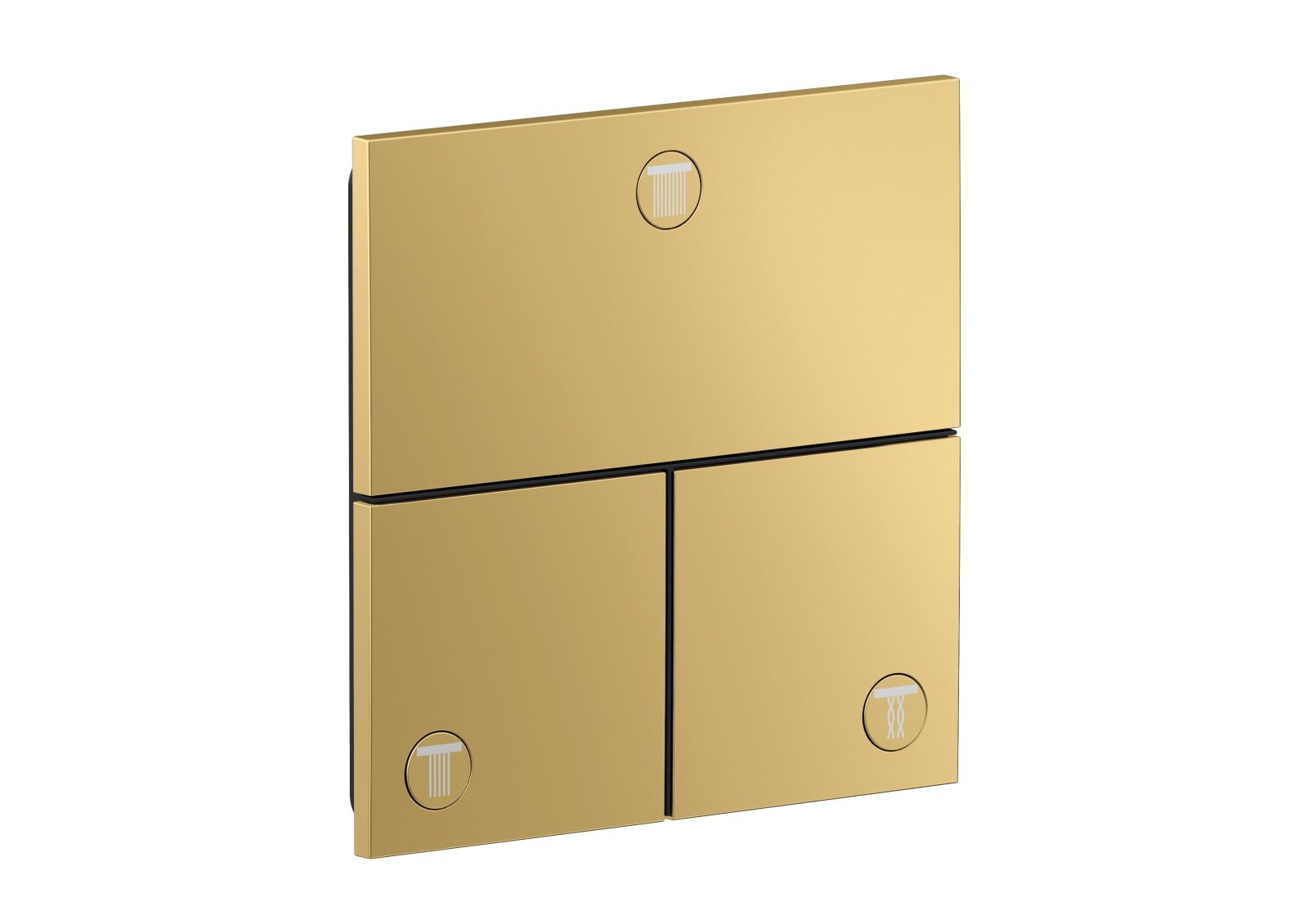 AX ShowerSelect ID stopkraan afbouwdeel 3F square PGO