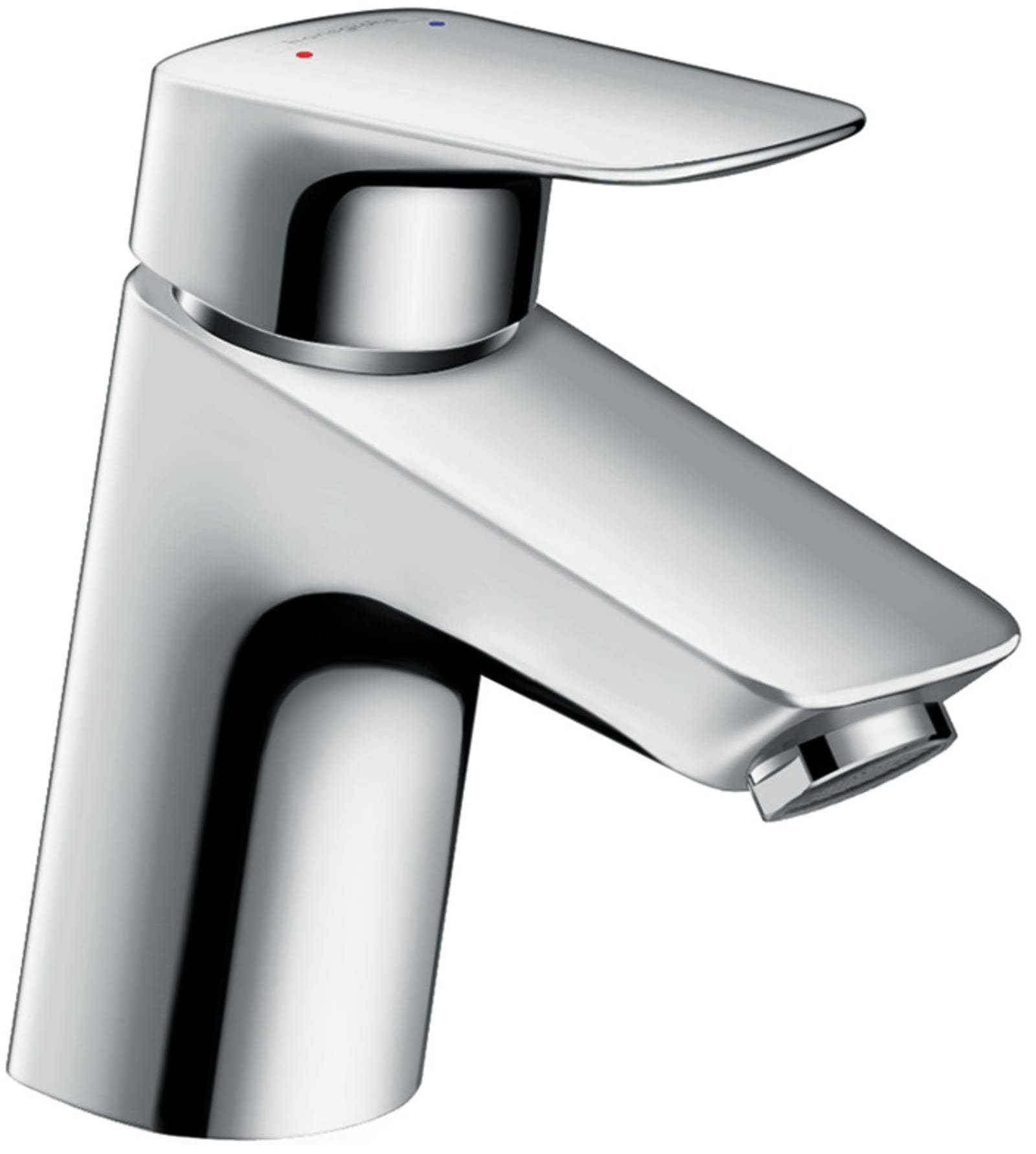 Hansgrohe Logis 70 ééngreeps wastafelmengkraan met wastegarnituur chroom