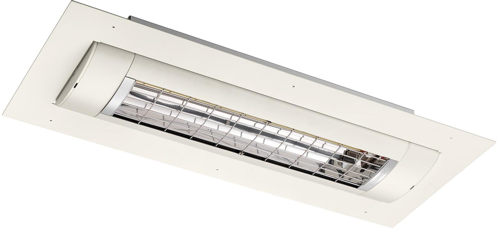 SOLAMAGIC D3 2000W Donkerstraler inbouwset luxe frame Wit