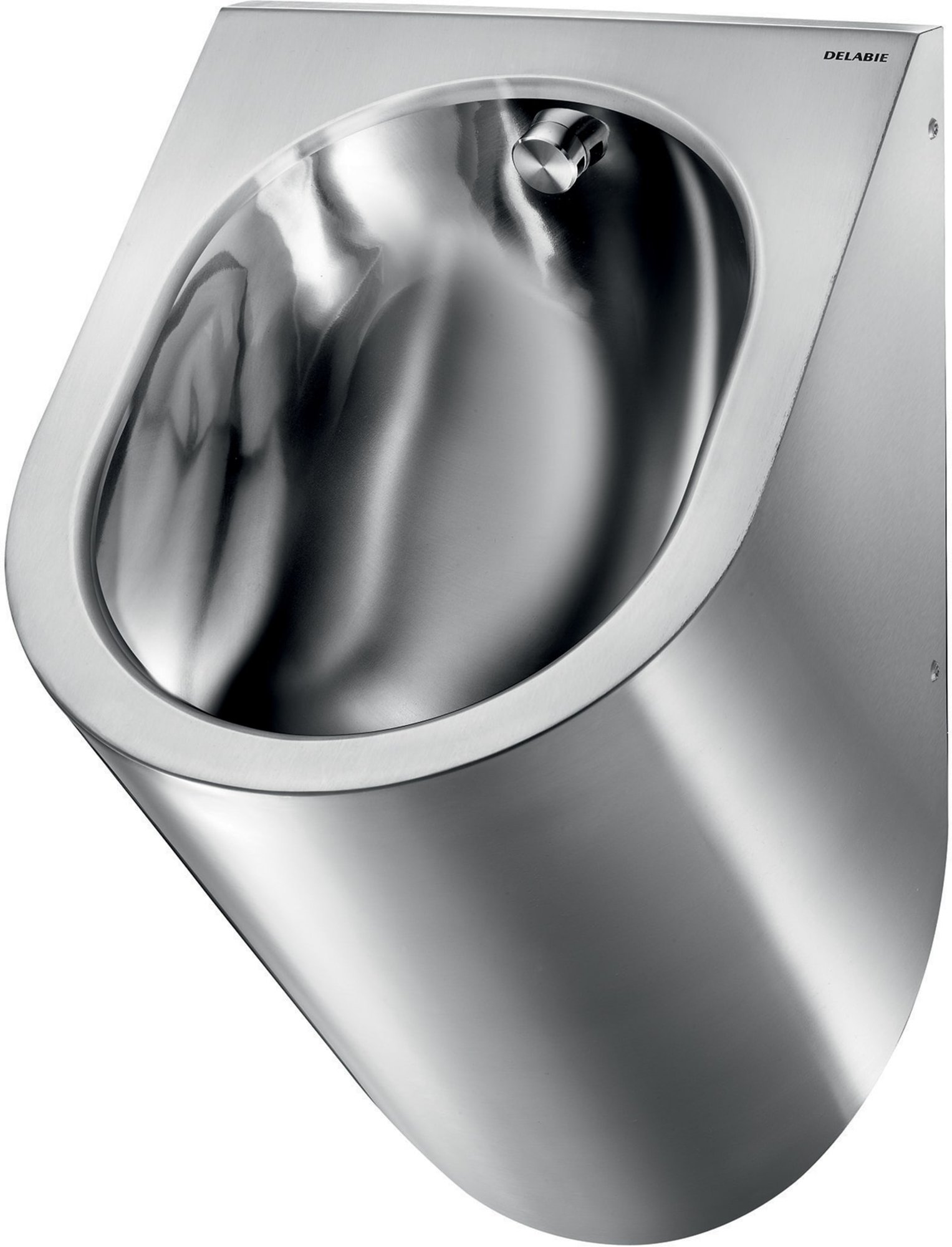 DELTA urinoir toevoer achteraan RVS 304 ext. mat int. glans
