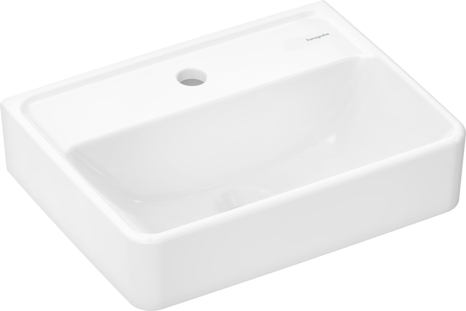 Hansgrohe Xanuia Q Fontein 450/340 met kraangat zonder overloop, wit