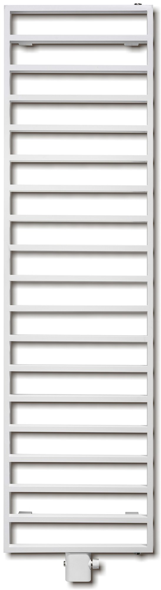 Vasco Comfort Collection Bathline radiator 851W, buis rechthoekig, 2 aansluitingen, hxlxd 1820x500x45mm, wit RAL9016