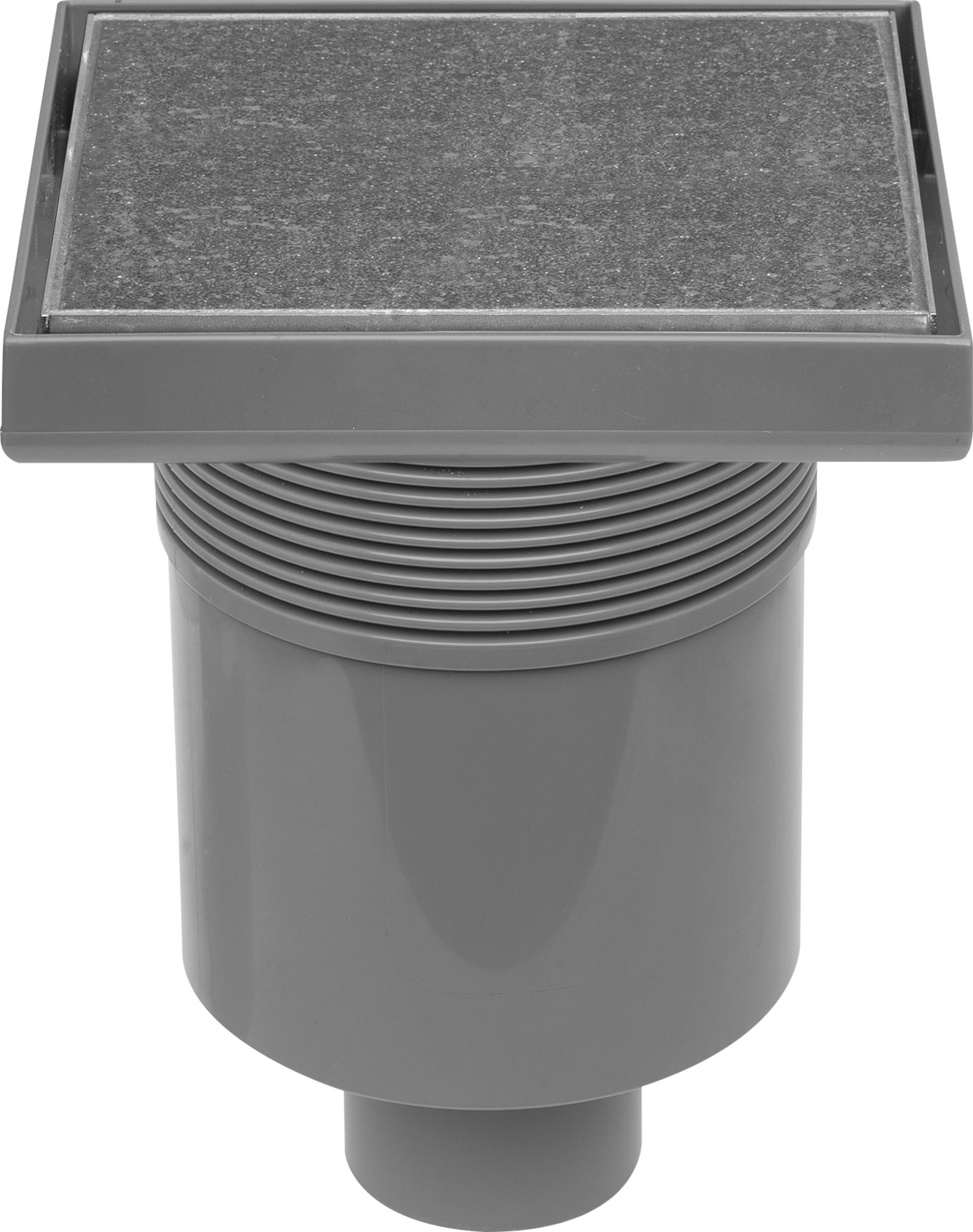 Easy Drain Aqua Tegel douche/afvoerput 15x15cm, hoogte 117mm, rooster tegel MSI-3