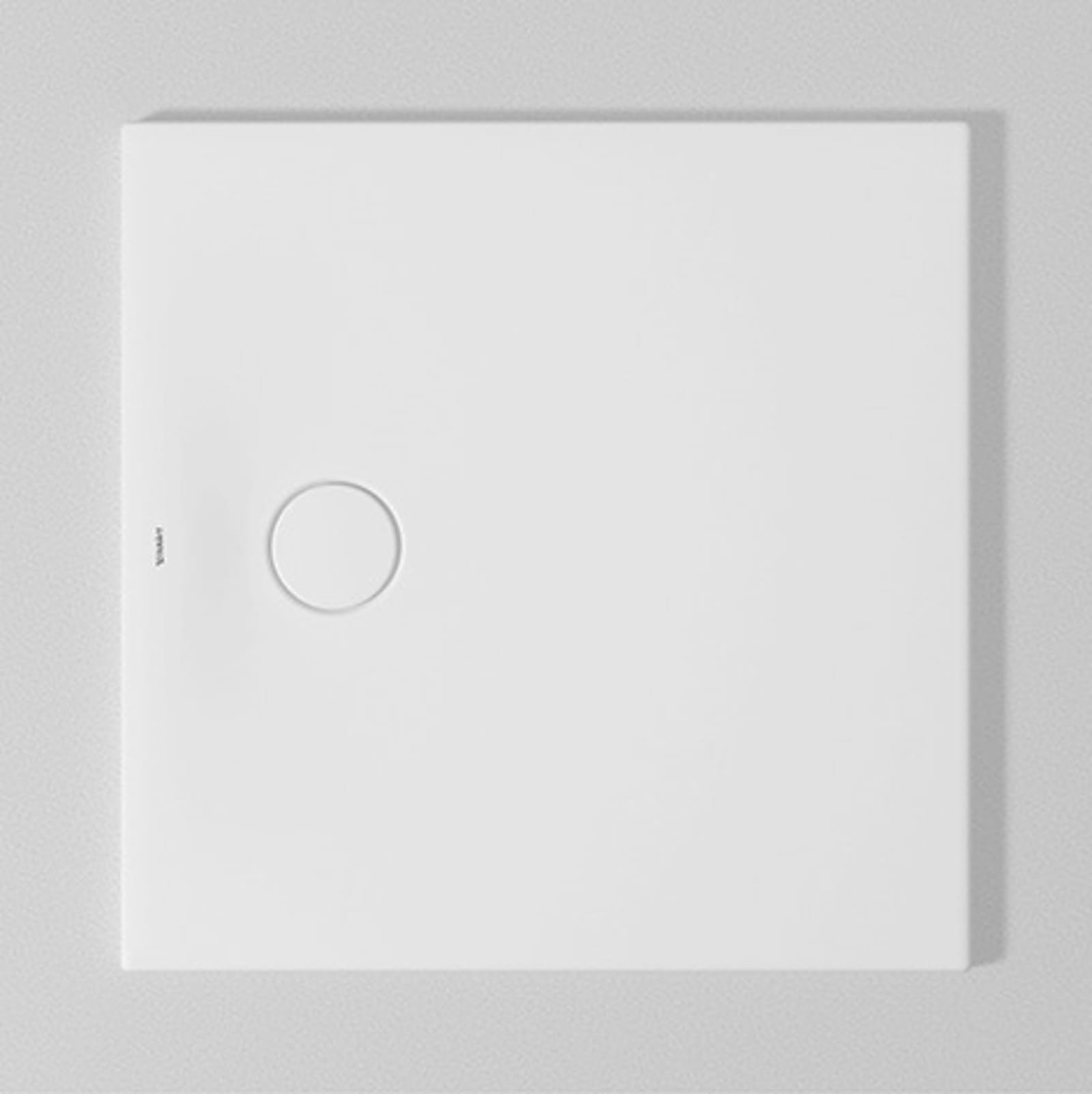 Duravit Tempano Douchebak  800x800 mm Wit, vloergelijk, Halfinbouw, Opstaand, materiaal: Sanitair acryl, vierkant – 720187000000000