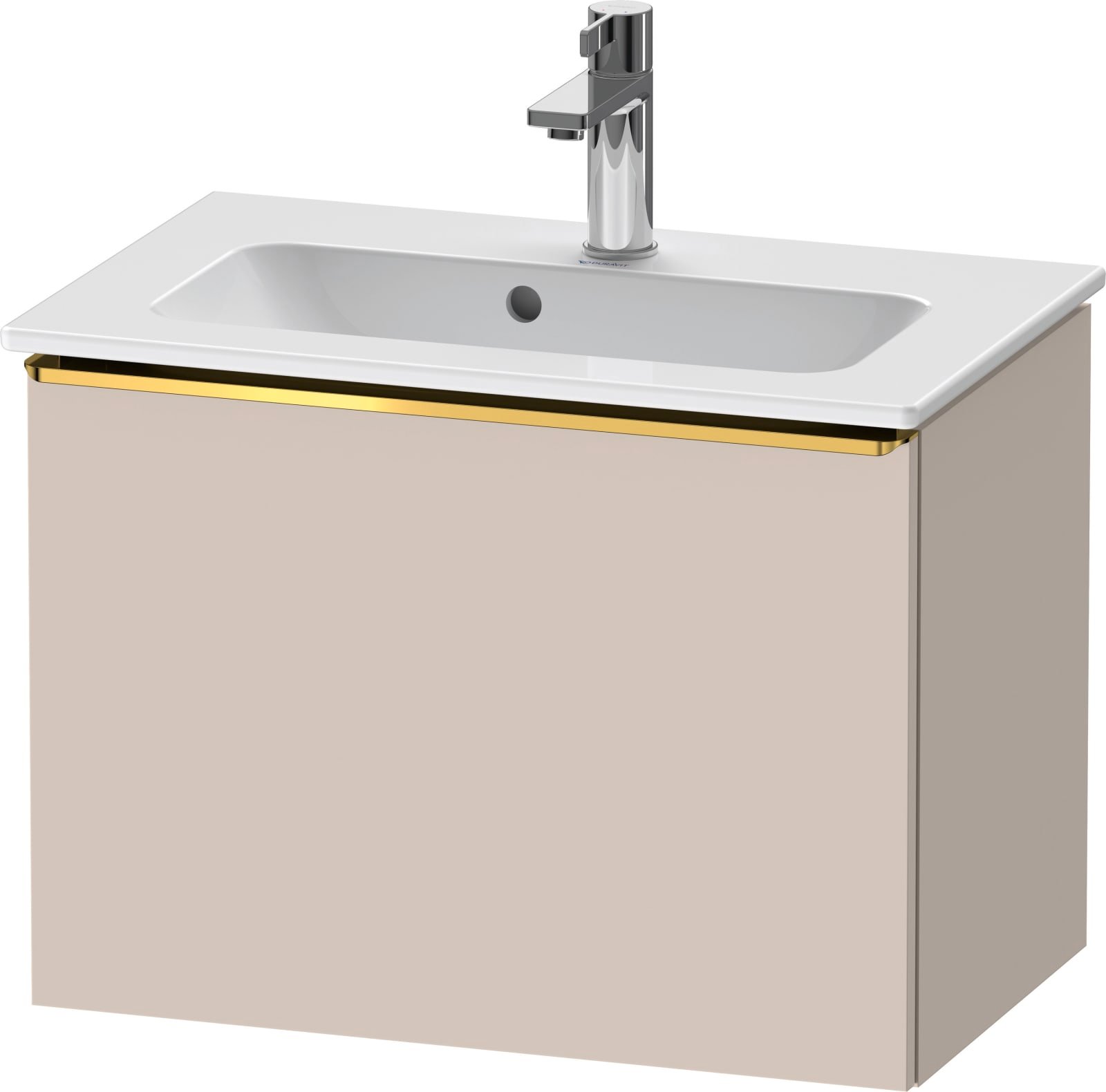 DURAVIT D-Neo Wastafelonderbouw hangend Taupe Mat (1200896290)