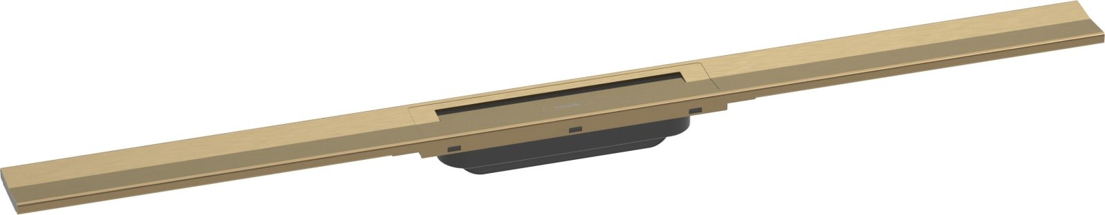 Hansgrohe RainDrain Flex rechte douchegoot 900 inkortbaar Brushed Bronze