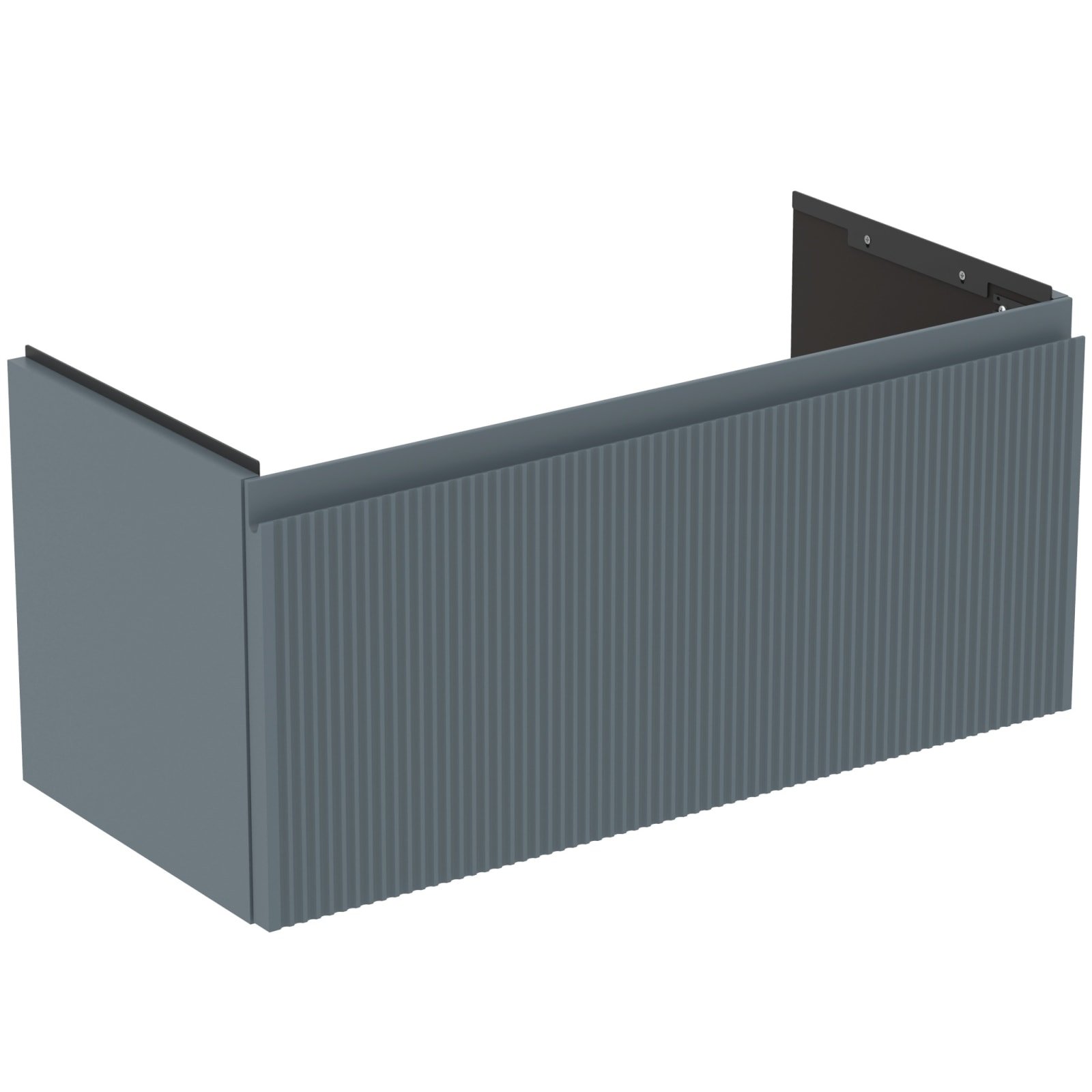 FINESSE | WASTAFELMEUBEL 800X375X370 MM MATT ASHBLUE, 1 LADE