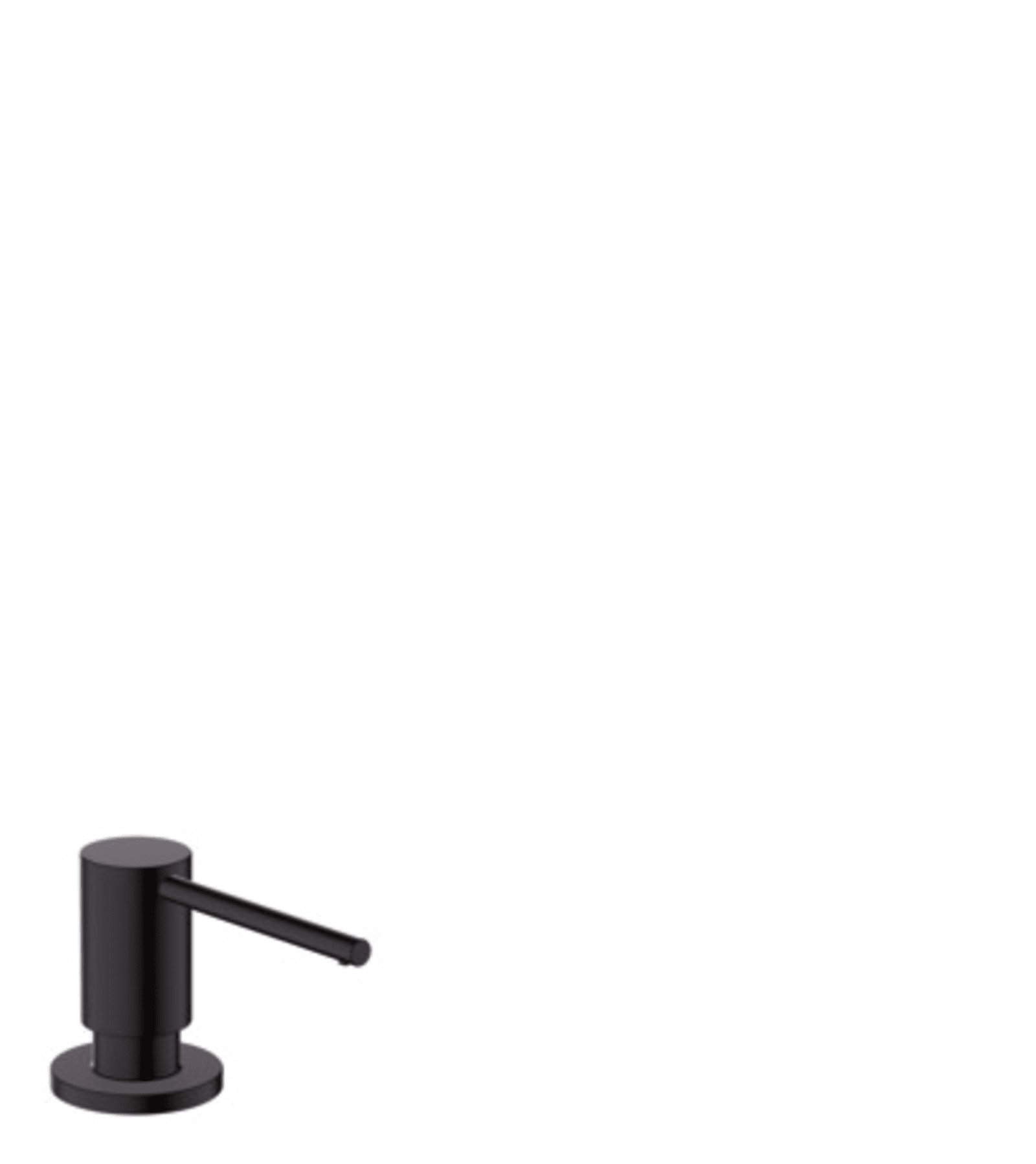 Hansgrohe A41 lotiondispenser mat zwart