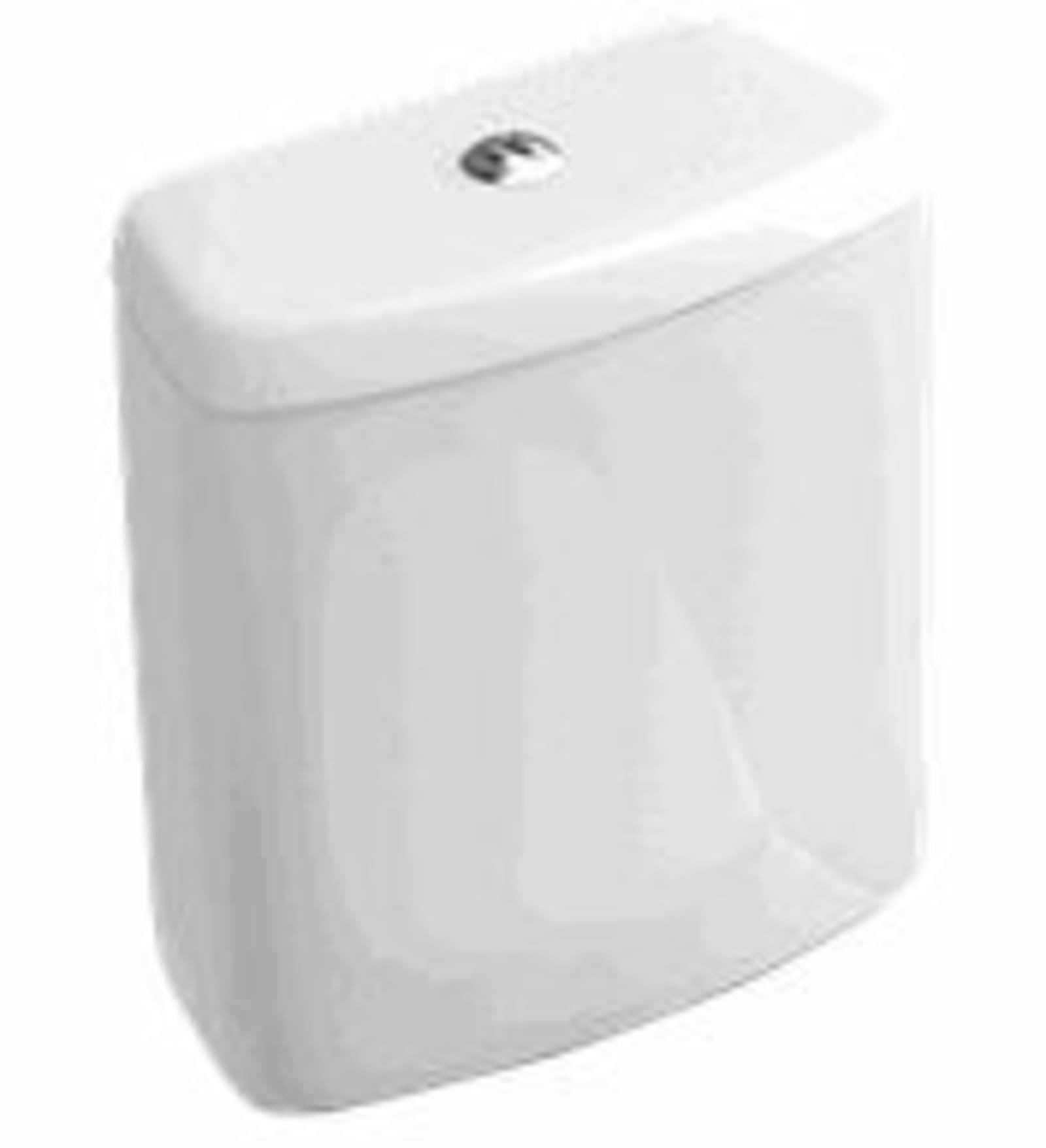 Villeroy & Boch, O.novo, Reservoir, toevoer van zijkanten en van achteren, wit alpine