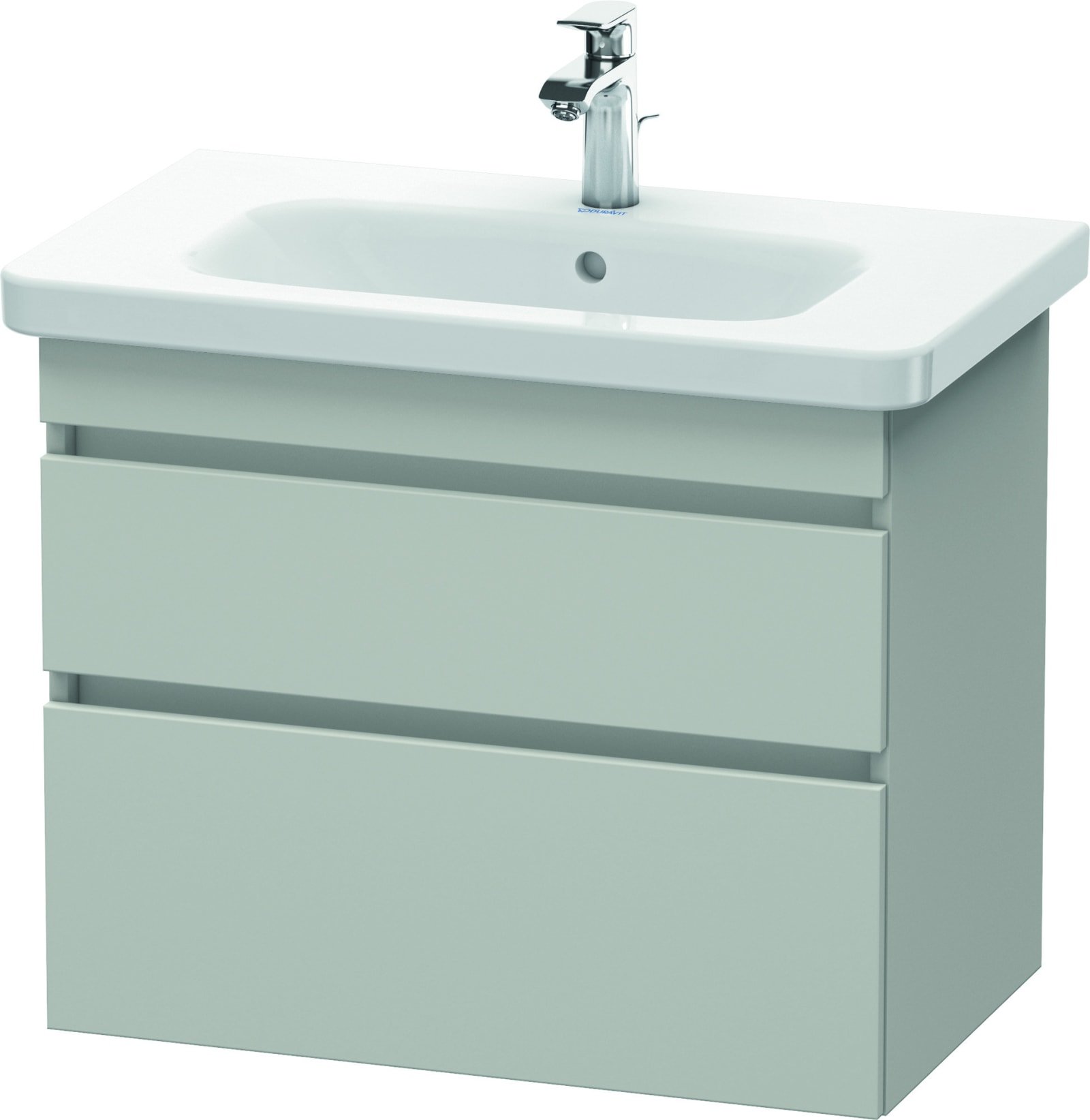 Duravit Wastafelonderbouw DuraStyle#232080 448 x 730x 610 Betongrijs mat