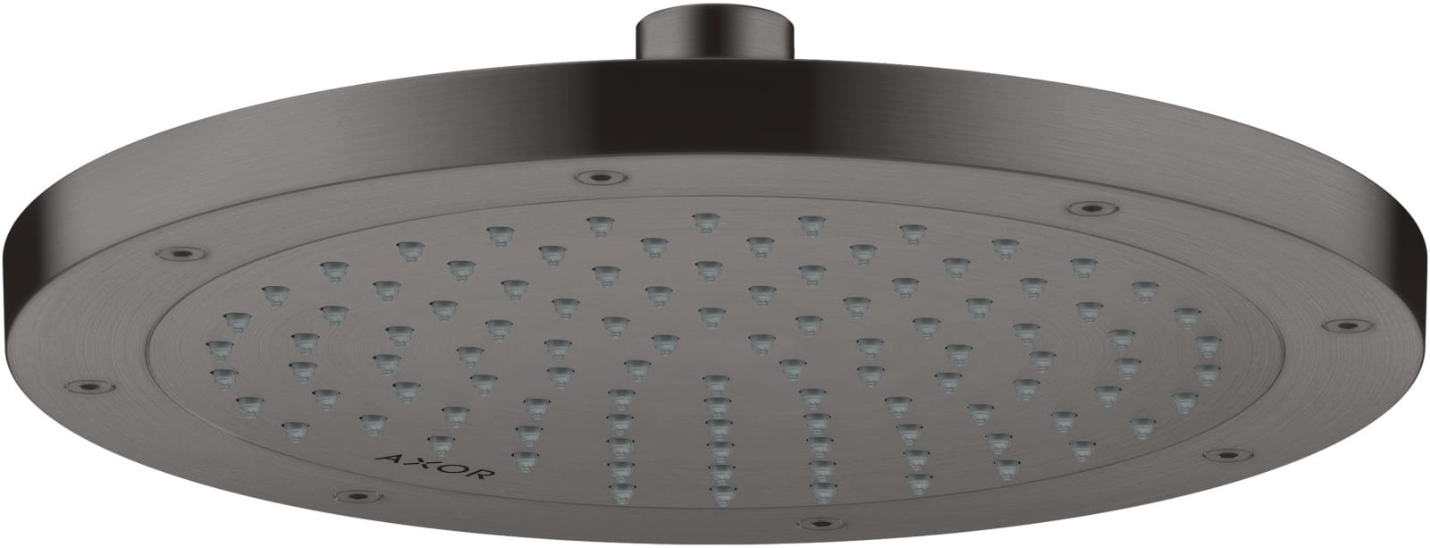 AX ShowerSolutions hoofddouche 245 1jet EcoSmart, Brushed Black Chrome
