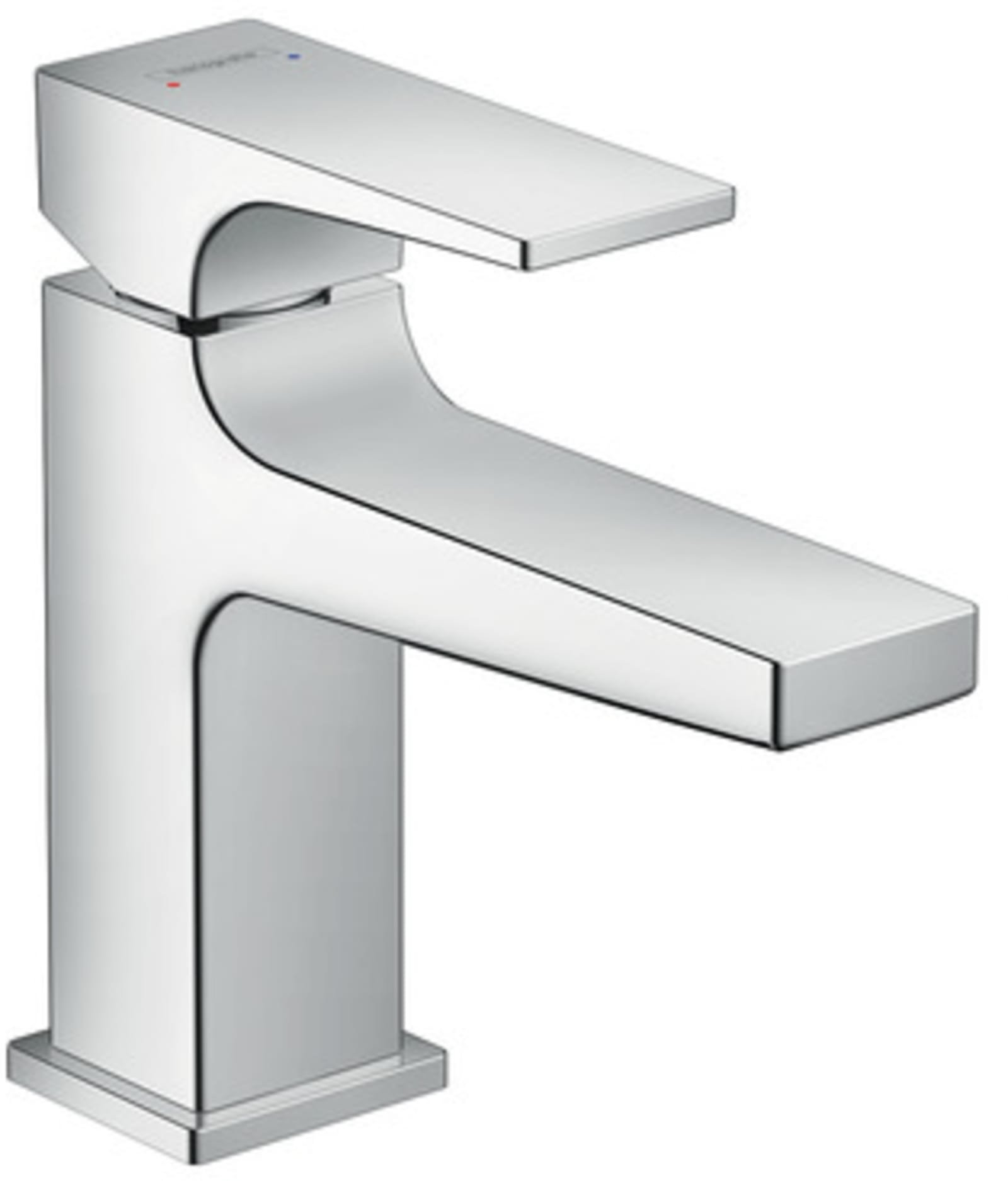 Hansgrohe Metropol ééngreeps fonteinmengkraan 100 met push open afvoergarnituur