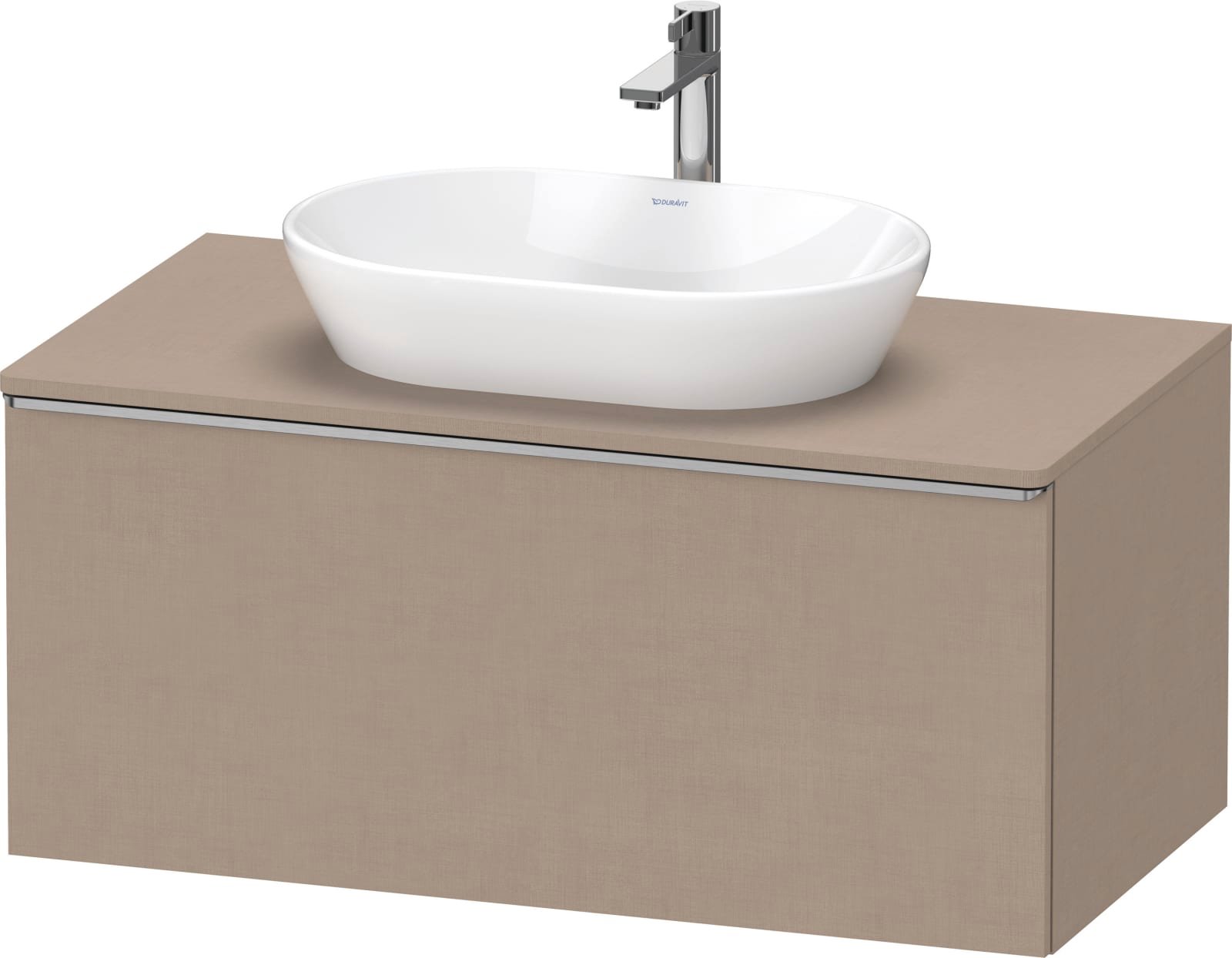 D-Neo Console wastafelonderbouw hangend Linnen Mat (1200897451)